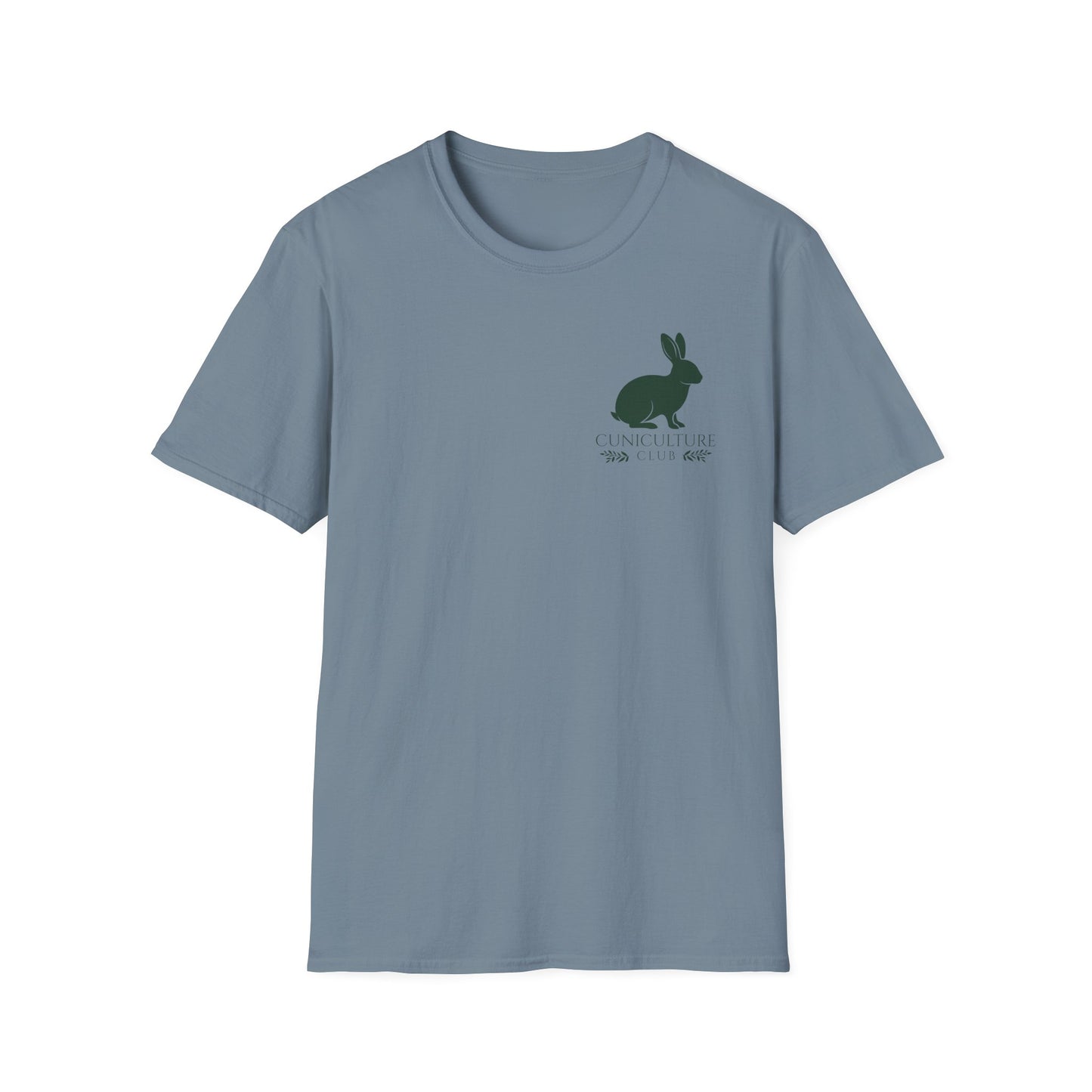 Cuniculture Club Classic Mini Logo Tee – CC Merch Collection Essential - Unisex Softstyle T-Shirt