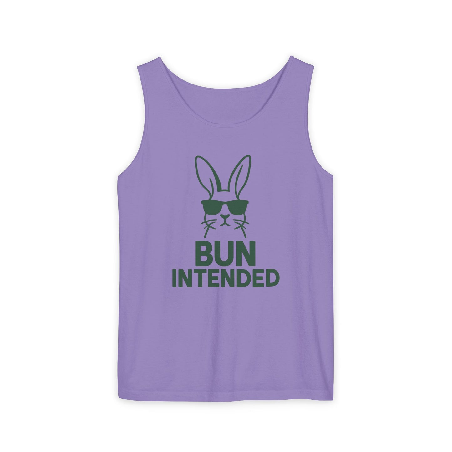 “Bun Intended” Funny Rabbit Tank Top – Unisex Summer Bunny Shirt