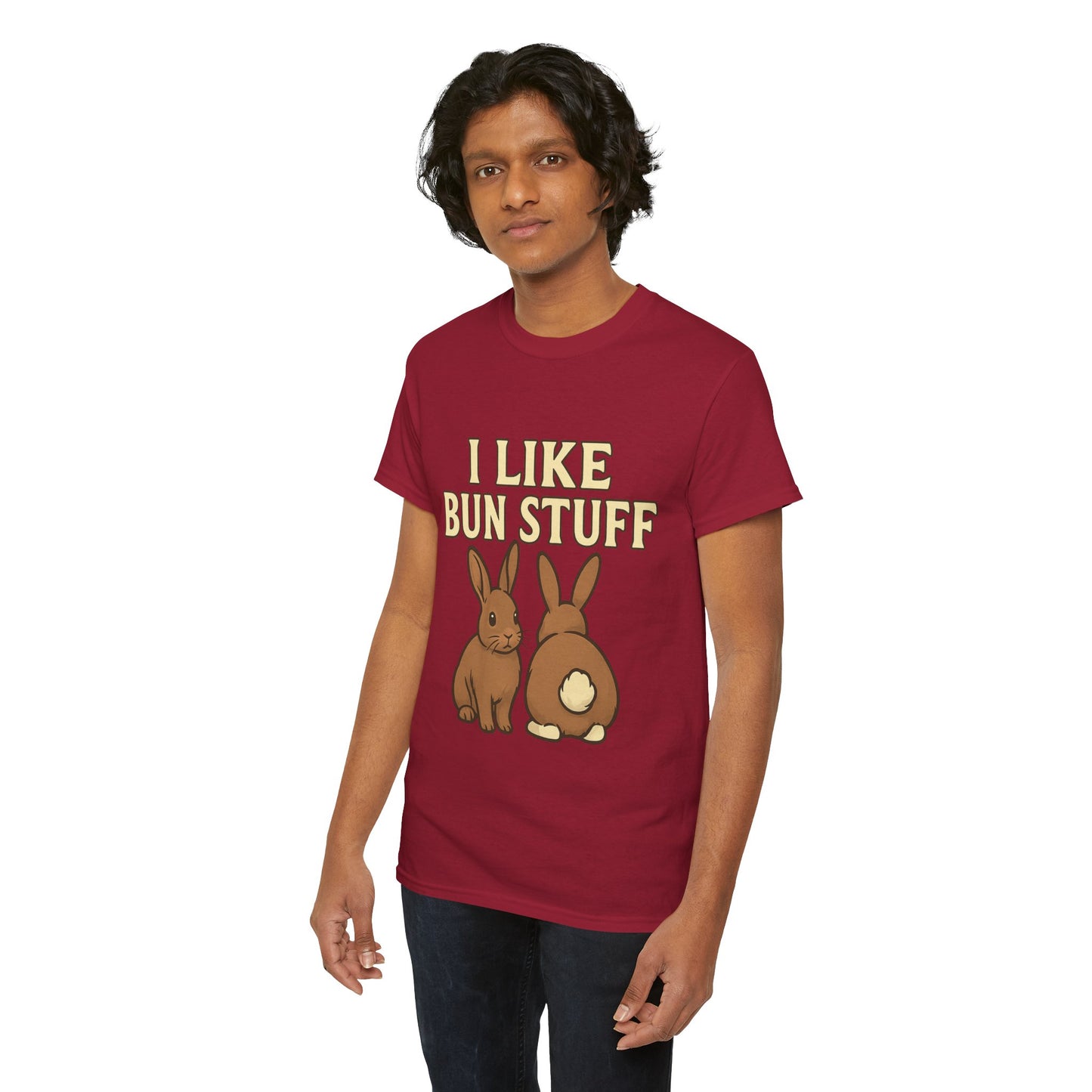 I Like Bun Stuff Tee - Rabbit T-Shirt - Gift for Bunny Lovers - Funny Animal Apparel - Bun Pun