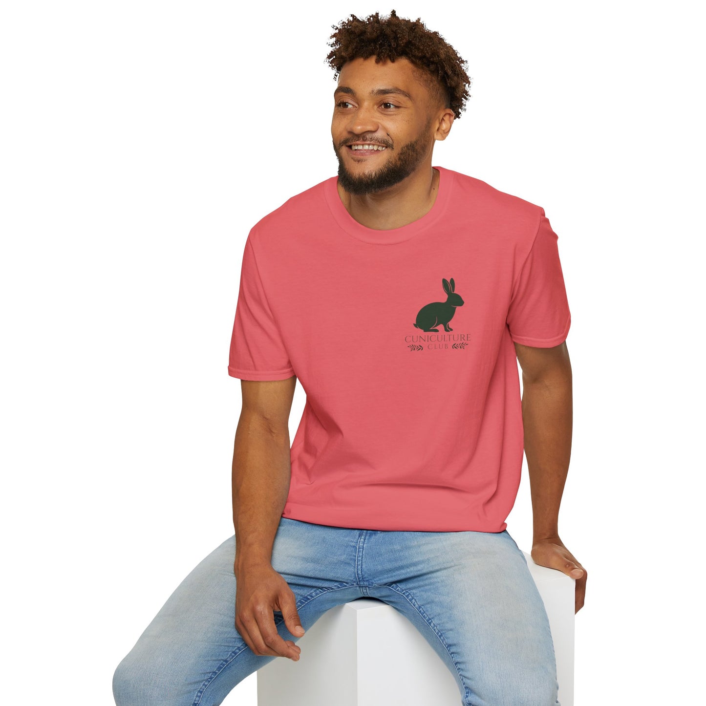 Cuniculture Club Classic Mini Logo Tee – CC Merch Collection Essential - Unisex Softstyle T-Shirt