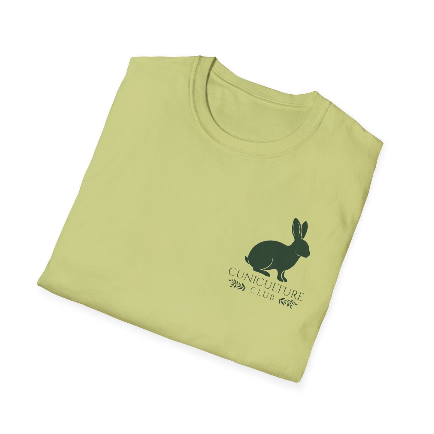 Cuniculture Club Classic Mini Logo Tee – CC Merch Collection Essential - Unisex Softstyle T-Shirt