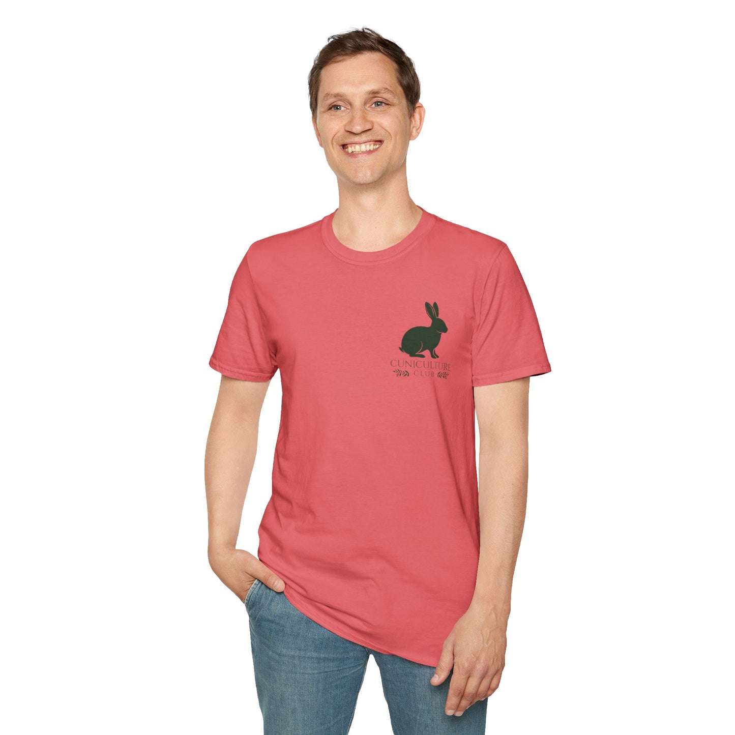 Cuniculture Club Classic Mini Logo Tee – CC Merch Collection Essential - Unisex Softstyle T-Shirt