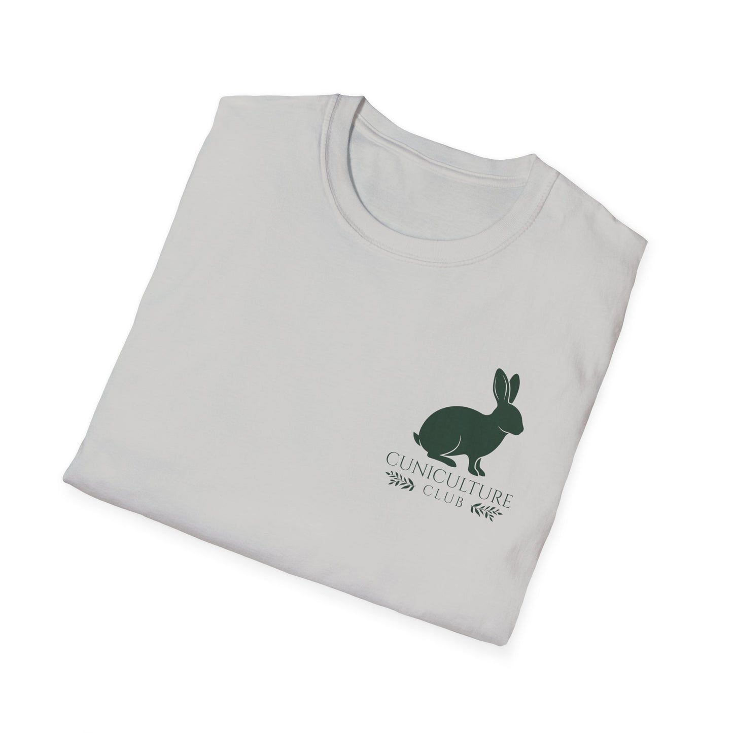 Cuniculture Club Classic Mini Logo Tee – CC Merch Collection Essential - Unisex Softstyle T-Shirt