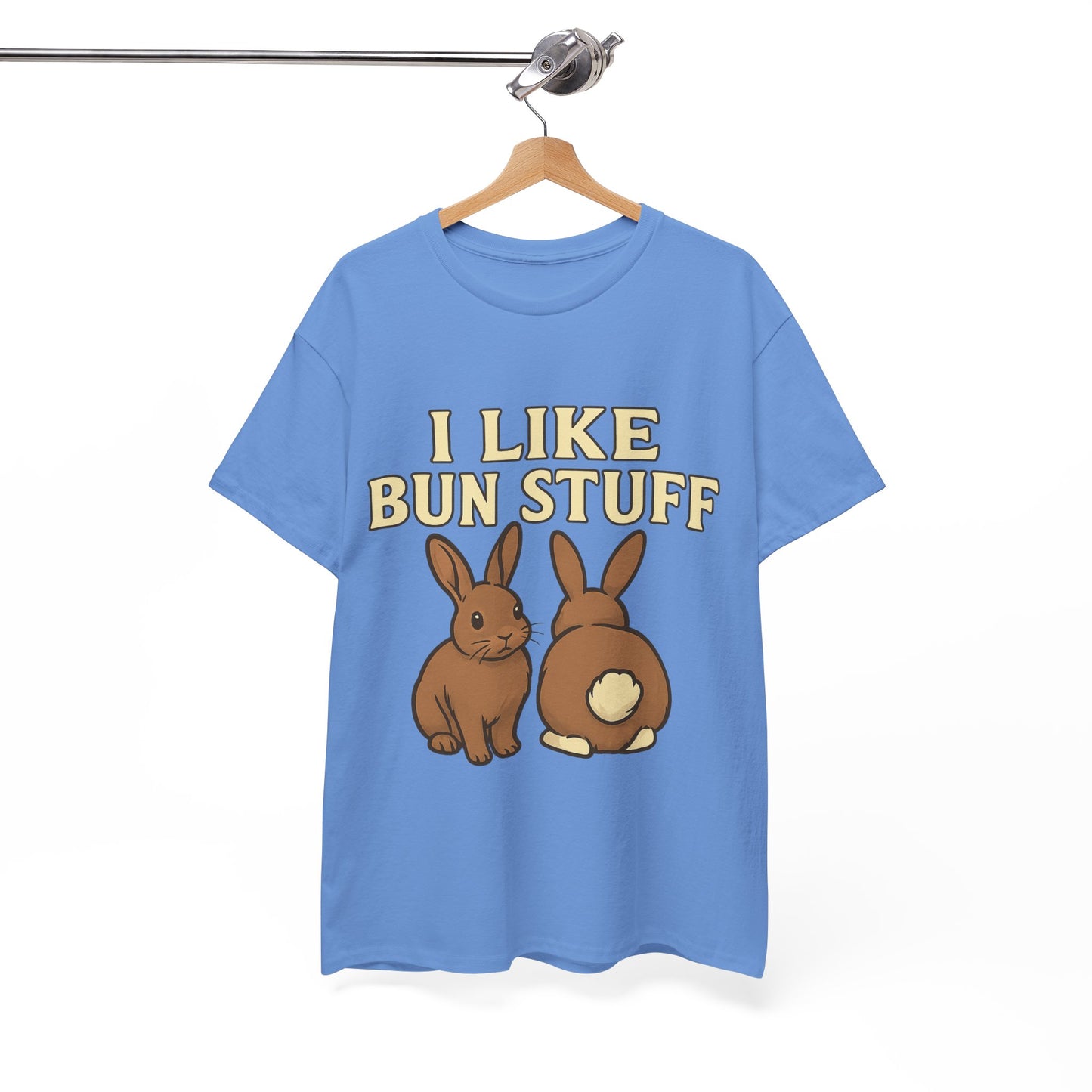 I Like Bun Stuff Tee - Rabbit T-Shirt - Gift for Bunny Lovers - Funny Animal Apparel - Bun Pun