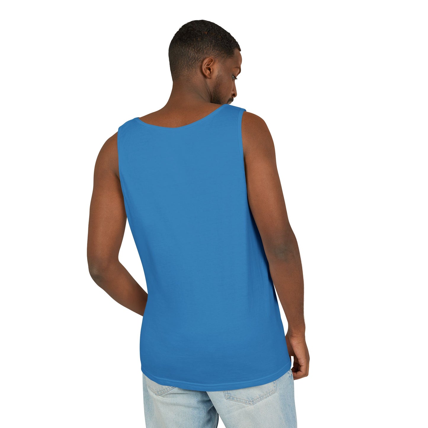 Sun's Out, Bun’s Out Tank Top – Funny Bunny Bums Summer Tee - Unisex Garment-Dyed | Beach Vibes - Vacation Apparel
