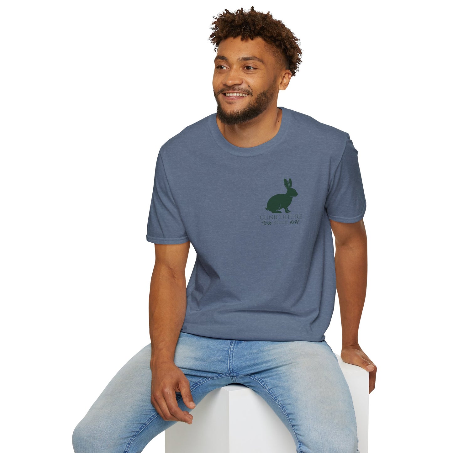 Cuniculture Club Classic Mini Logo Tee – CC Merch Collection Essential - Unisex Softstyle T-Shirt