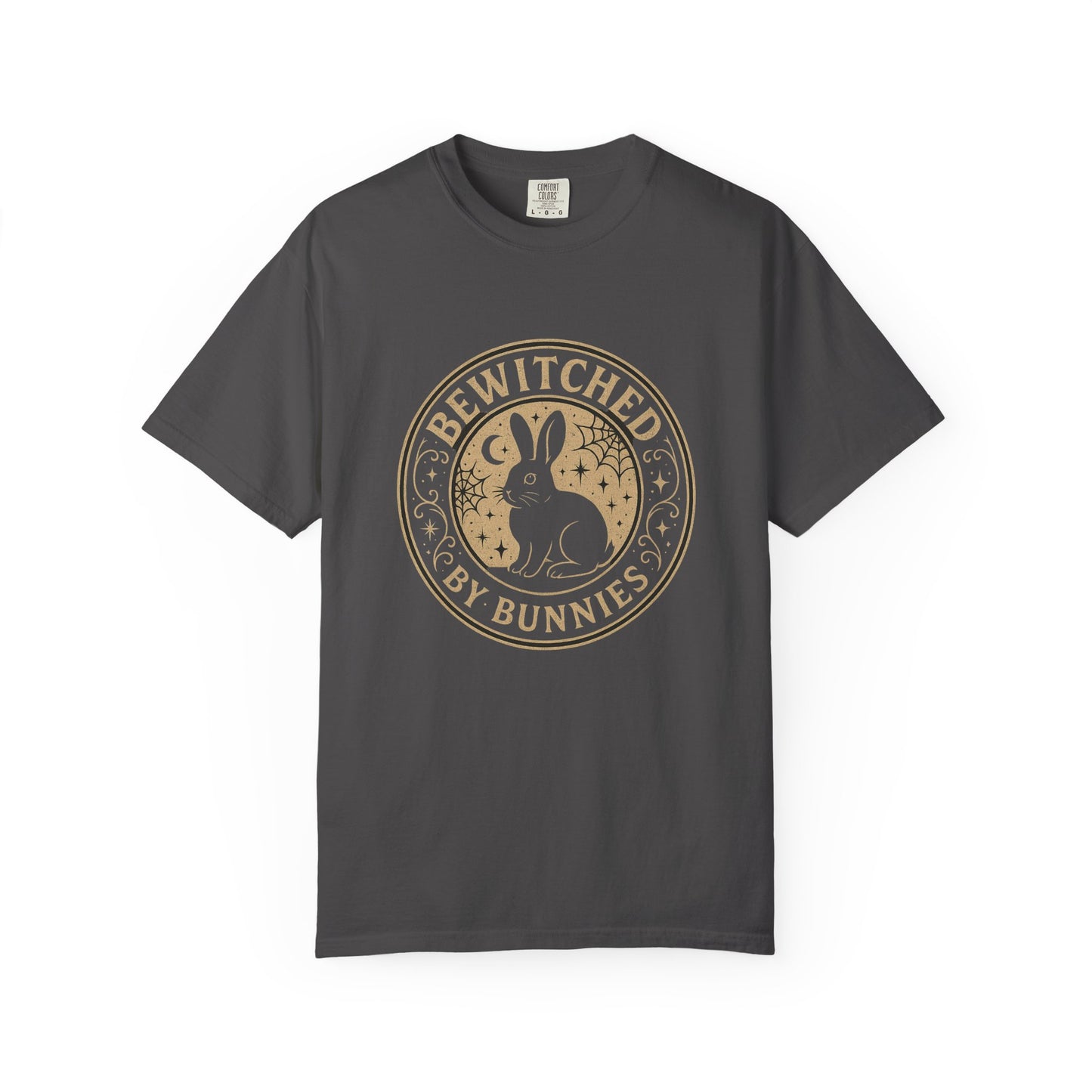 Bewitched by Bunnies Unisex T-shirt | Rabbit Enthusiast Tee - Halloween & Fall Collection