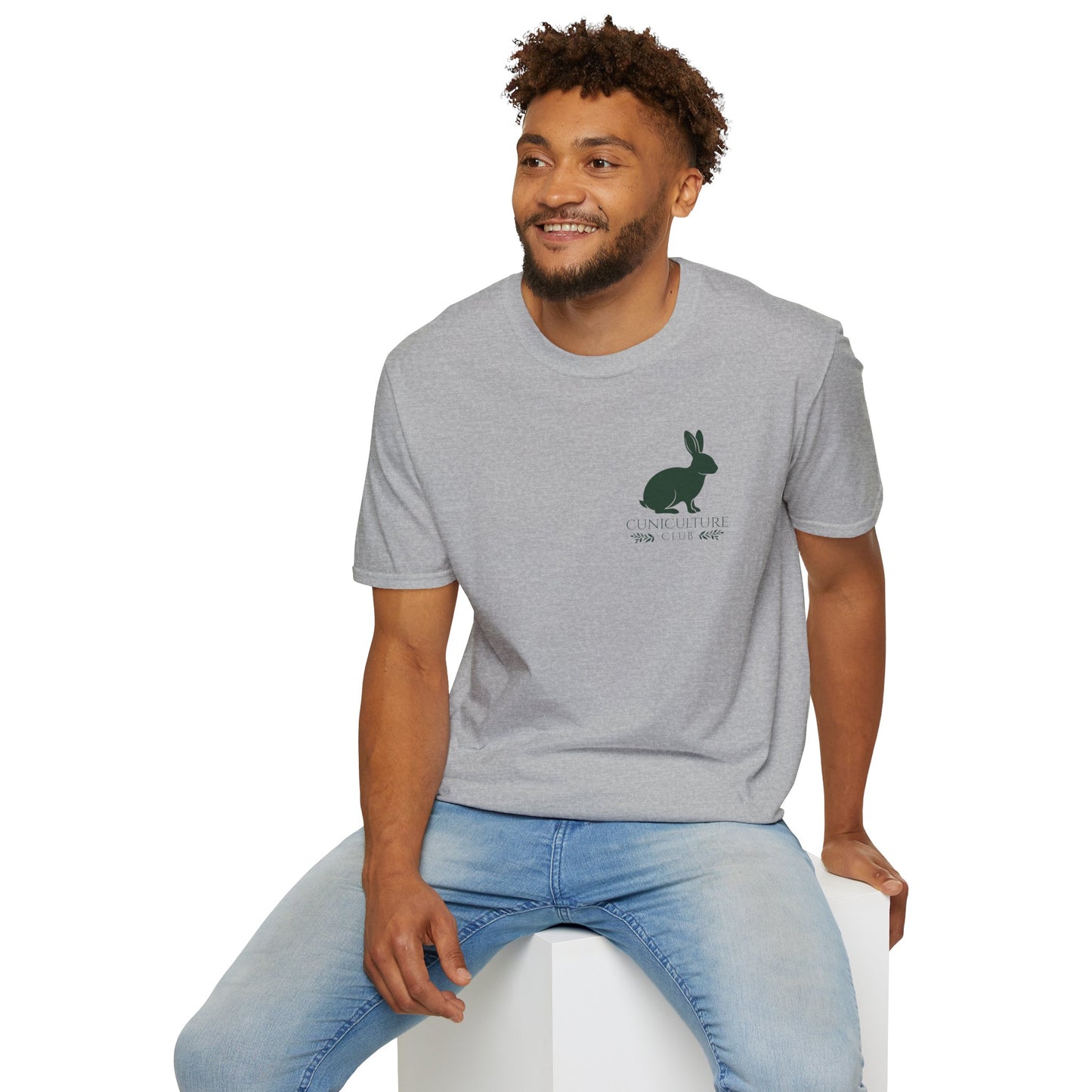 Cuniculture Club Classic Mini Logo Tee – CC Merch Collection Essential - Unisex Softstyle T-Shirt