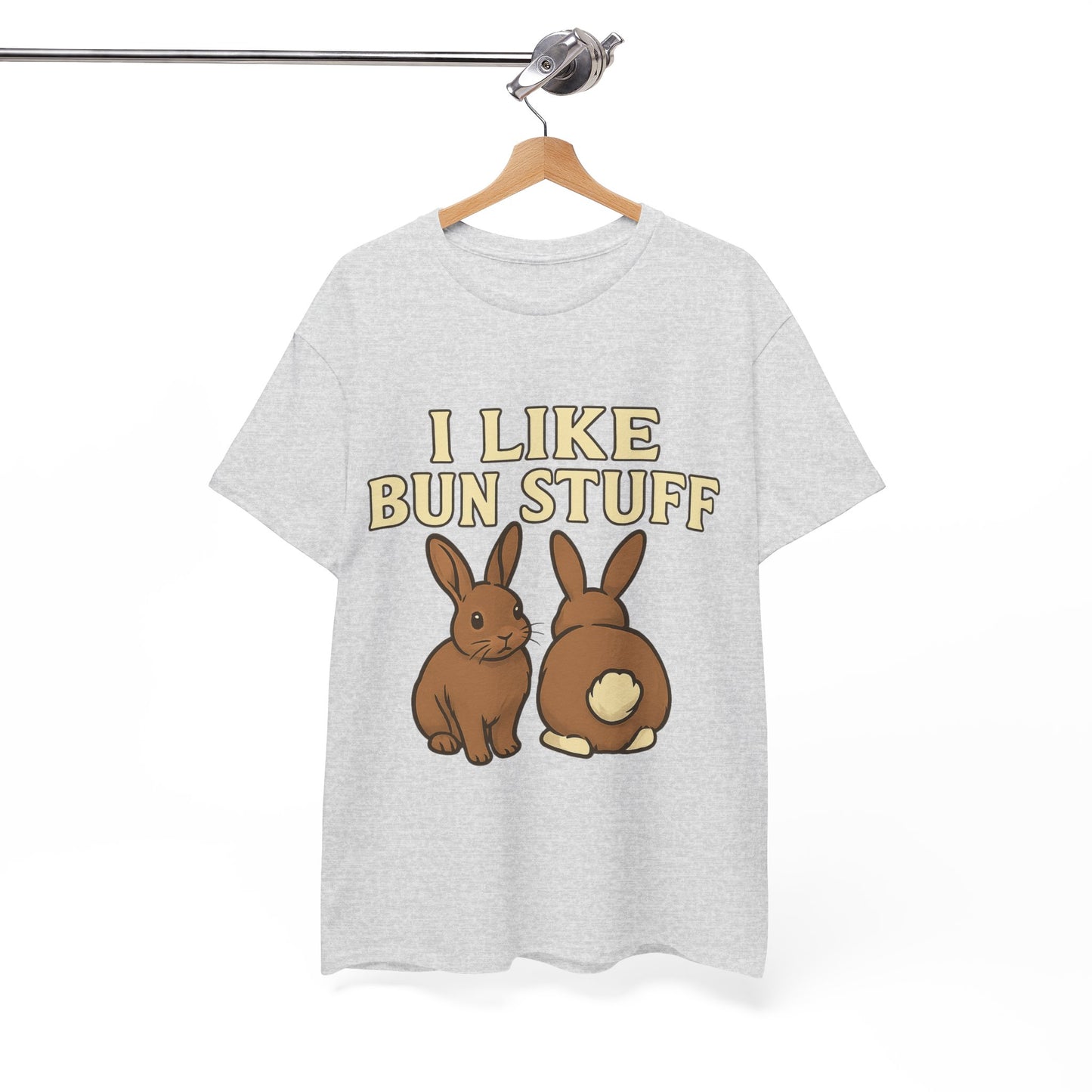 I Like Bun Stuff Tee - Rabbit T-Shirt - Gift for Bunny Lovers - Funny Animal Apparel - Bun Pun