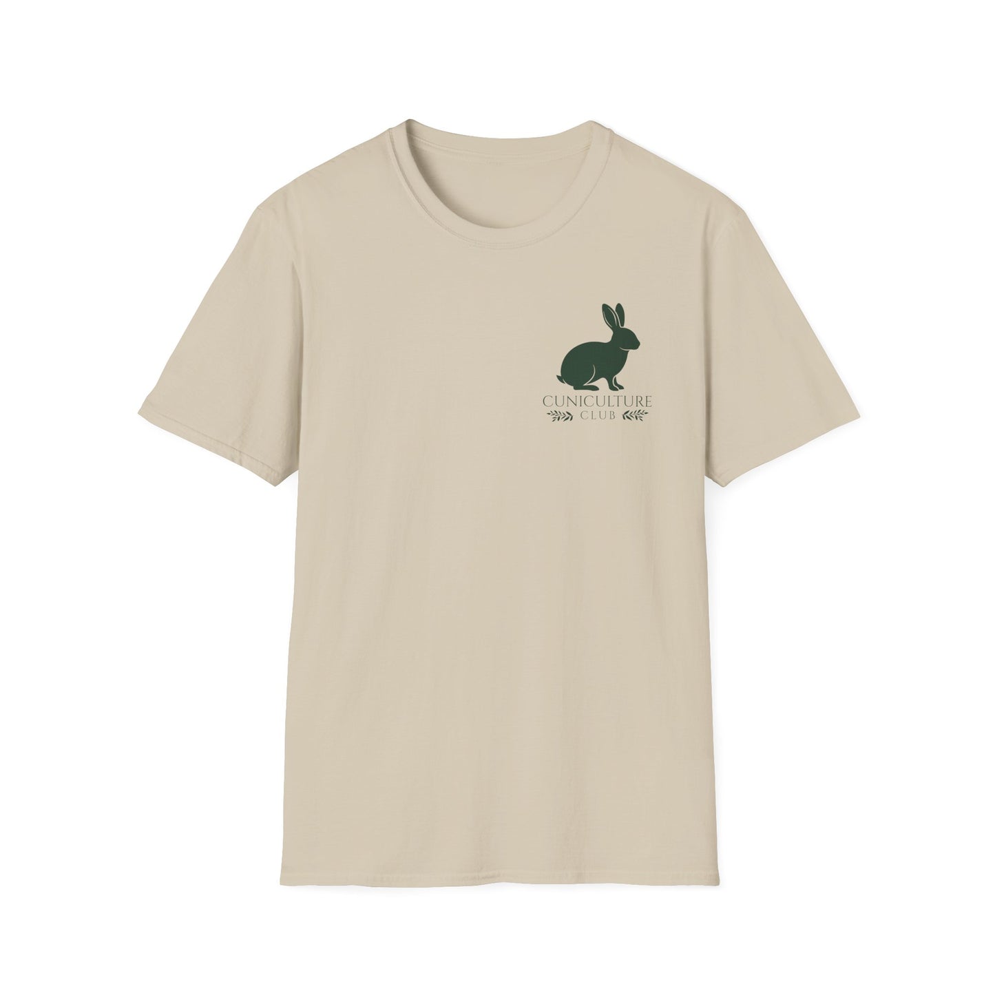 Cuniculture Club Classic Mini Logo Tee – CC Merch Collection Essential - Unisex Softstyle T-Shirt