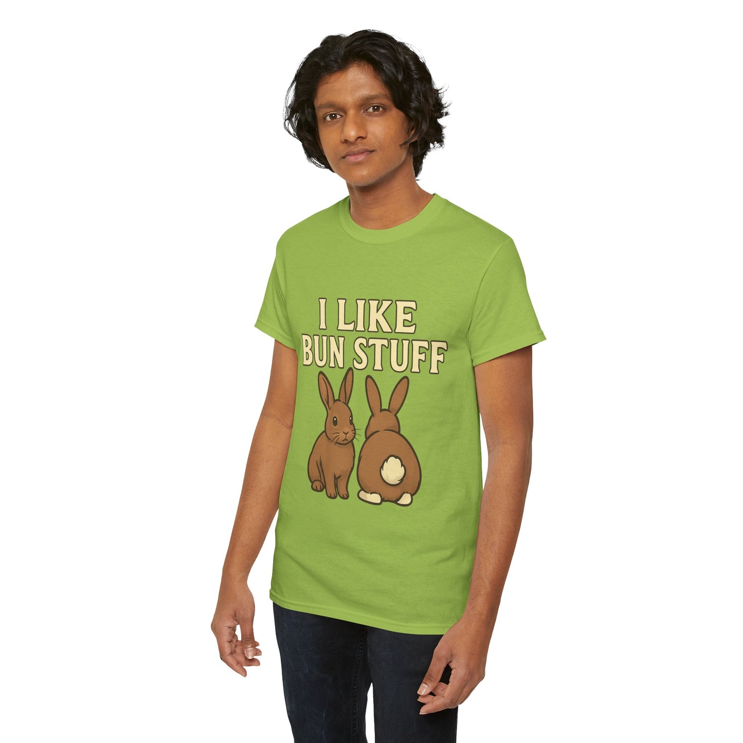I Like Bun Stuff Tee - Rabbit T-Shirt - Gift for Bunny Lovers - Funny Animal Apparel - Bun Pun