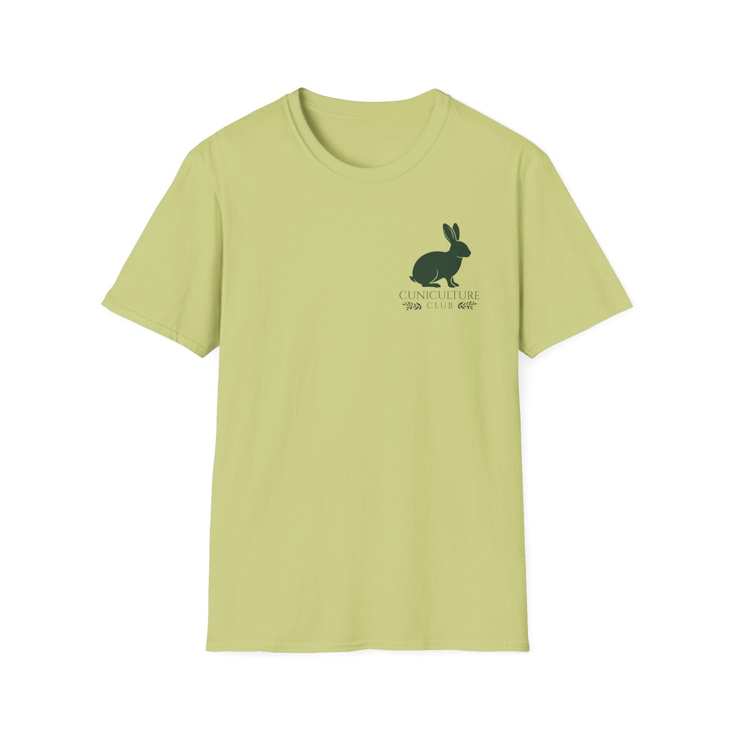 Cuniculture Club Classic Mini Logo Tee – CC Merch Collection Essential - Unisex Softstyle T-Shirt
