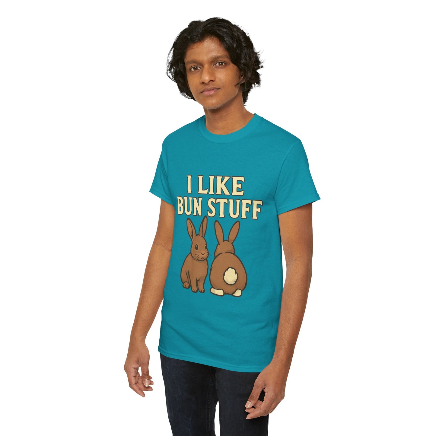 I Like Bun Stuff Tee - Rabbit T-Shirt - Gift for Bunny Lovers - Funny Animal Apparel - Bun Pun
