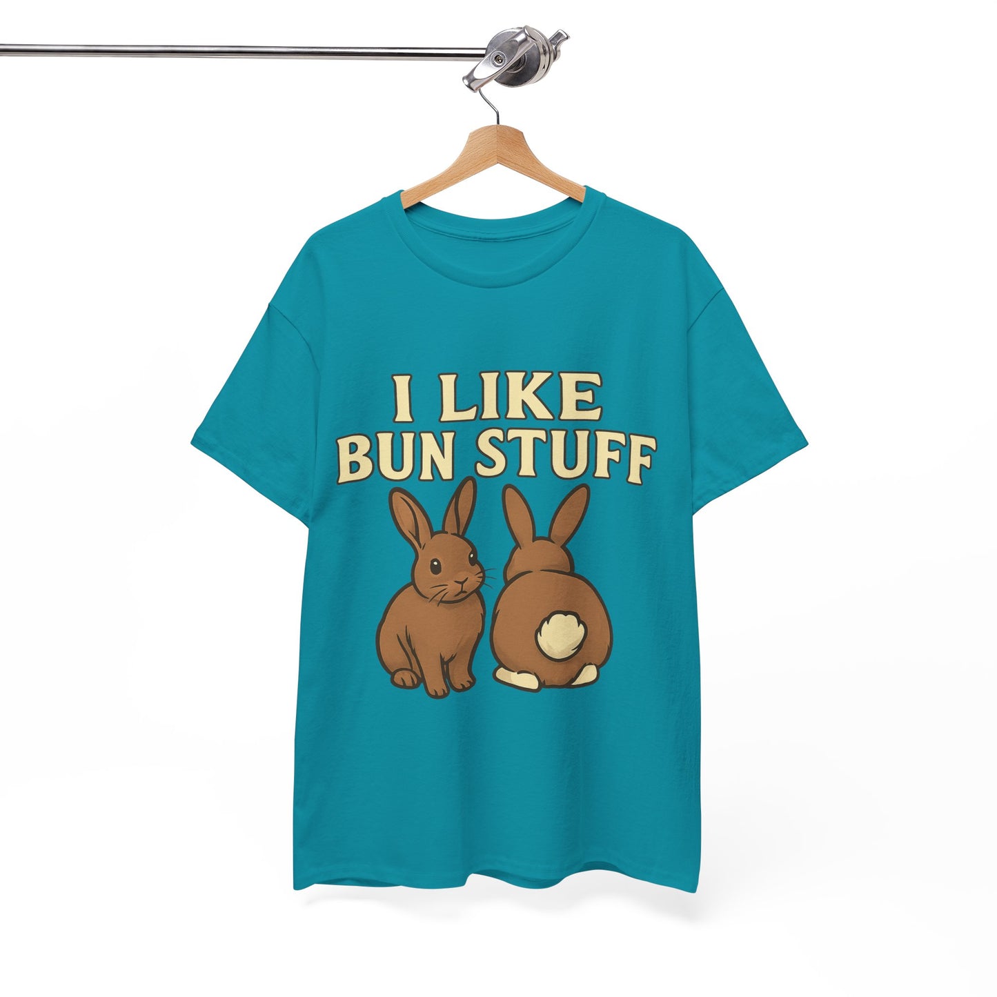 I Like Bun Stuff Tee - Rabbit T-Shirt - Gift for Bunny Lovers - Funny Animal Apparel - Bun Pun