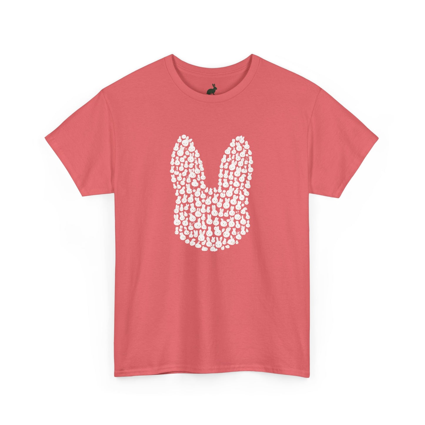 “Bun Within a Bun” Rabbit Head Shirt – Cuniculture Club Original - Cute Bunny Graphic Tee - Unisex Heavy Cotton T-Shirt