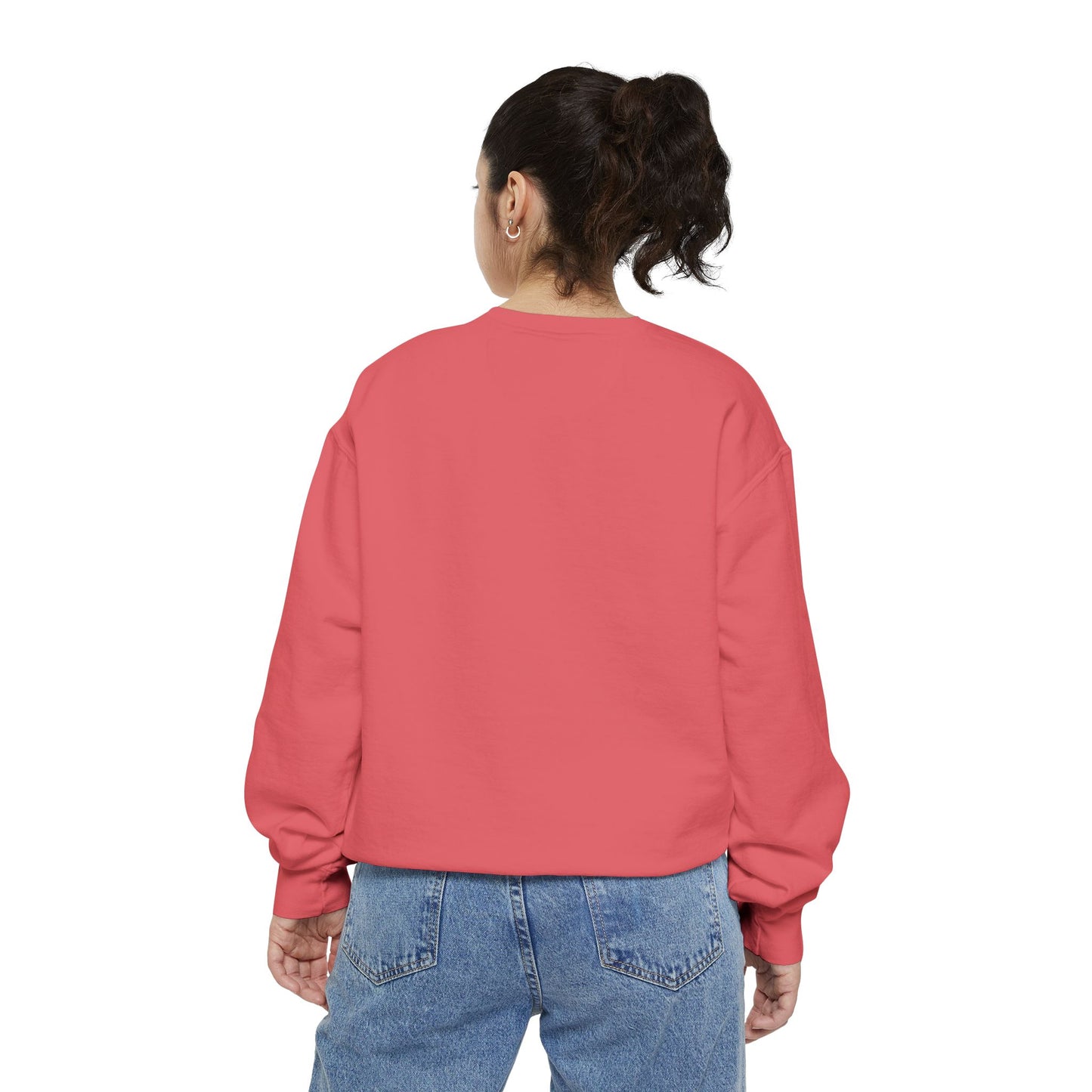 Girls Will Be Girls Rabbit Witch Circle – Garment-Dyed Bunny Sweatshirt | Halloween & Fall Collection