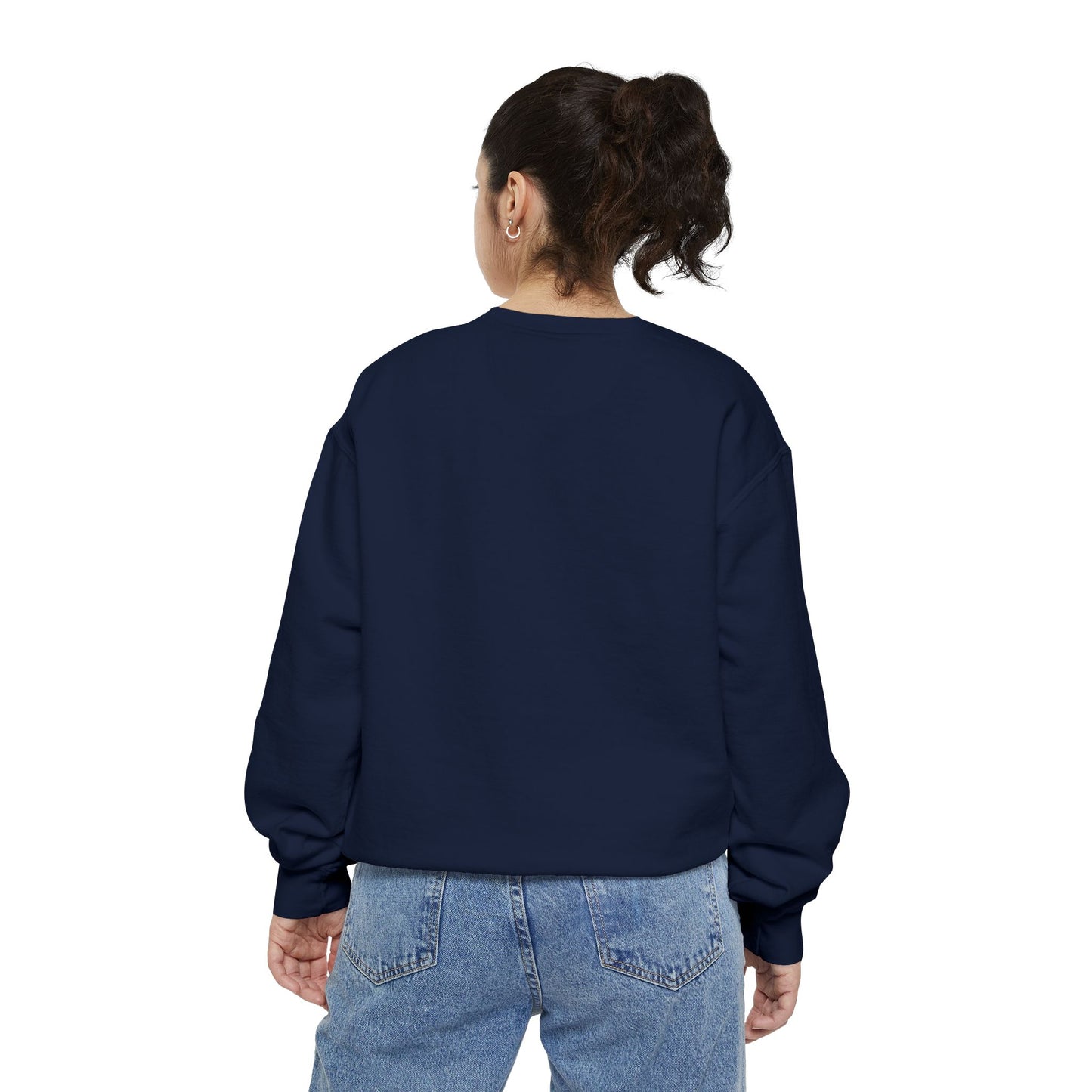 Girls Will Be Girls Rabbit Witch Circle – Garment-Dyed Bunny Sweatshirt | Halloween & Fall Collection