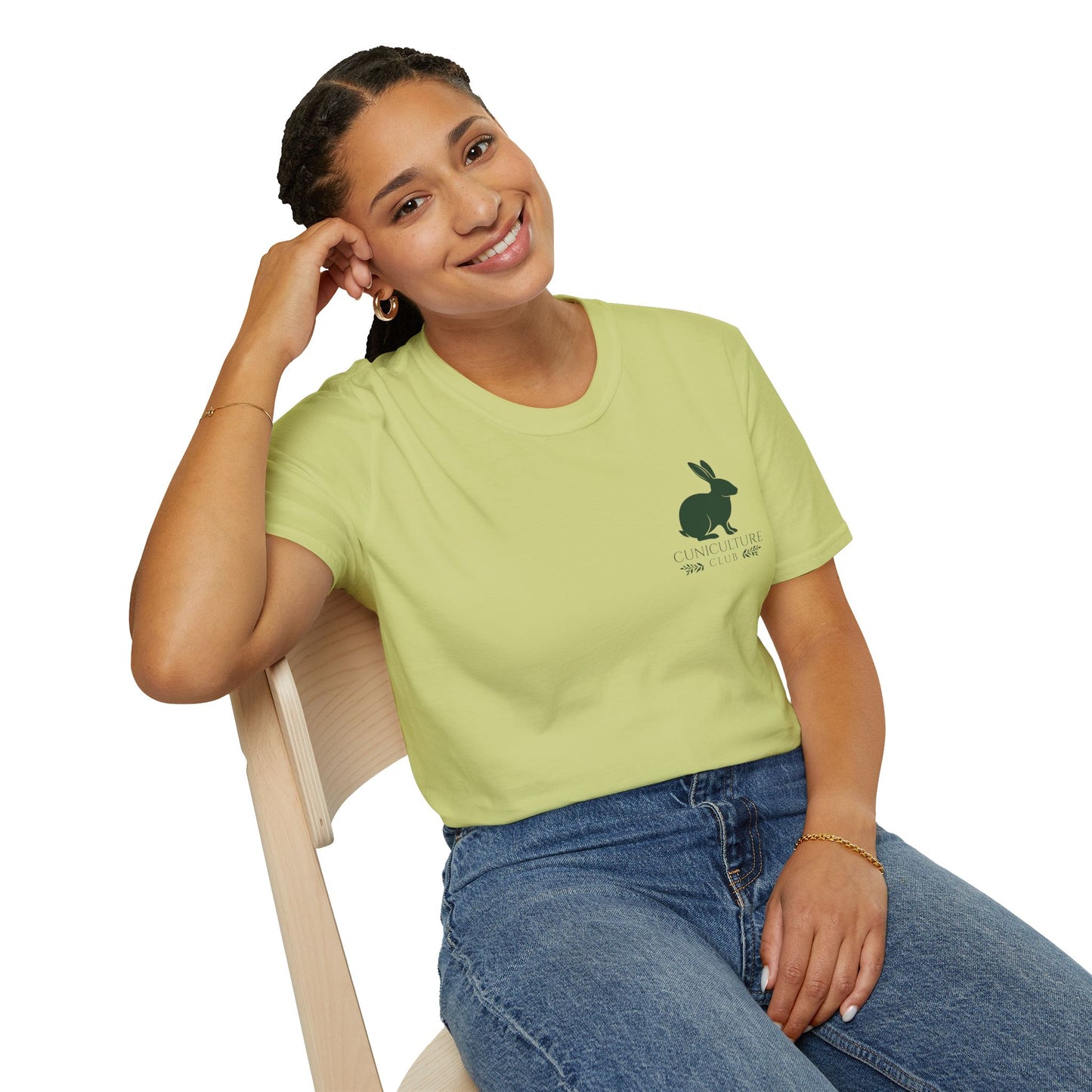 Cuniculture Club Classic Mini Logo Tee – CC Merch Collection Essential - Unisex Softstyle T-Shirt
