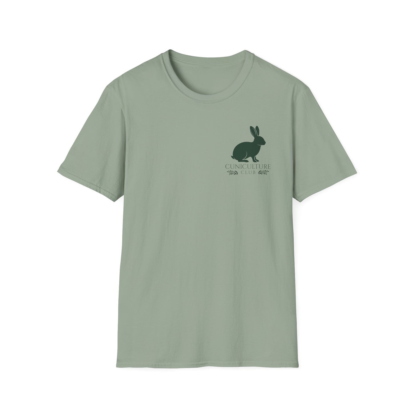 Cuniculture Club Classic Mini Logo Tee – CC Merch Collection Essential - Unisex Softstyle T-Shirt