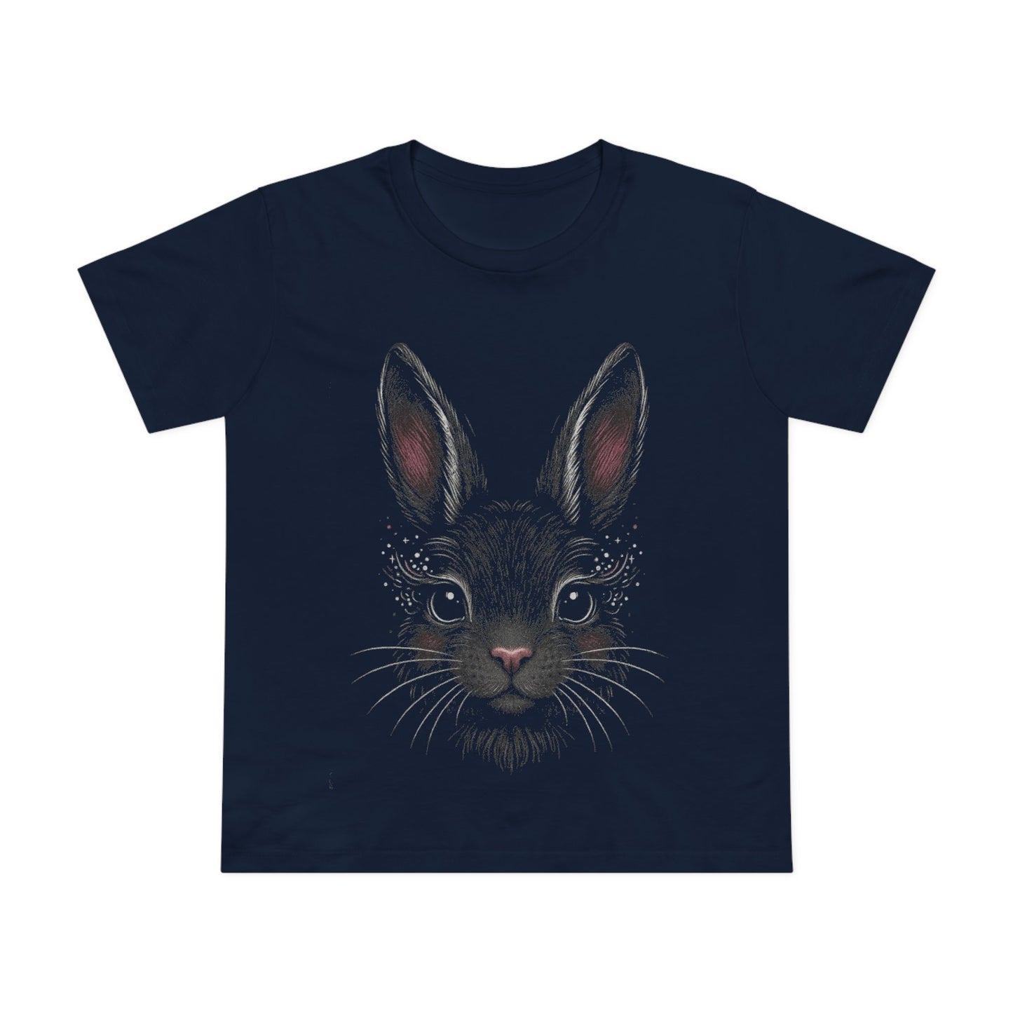 Bunthusiast’s Dream Tee – Sparkly Whiskers & Wonder Bunny - Women's Rabbit Graphic T-Shirt