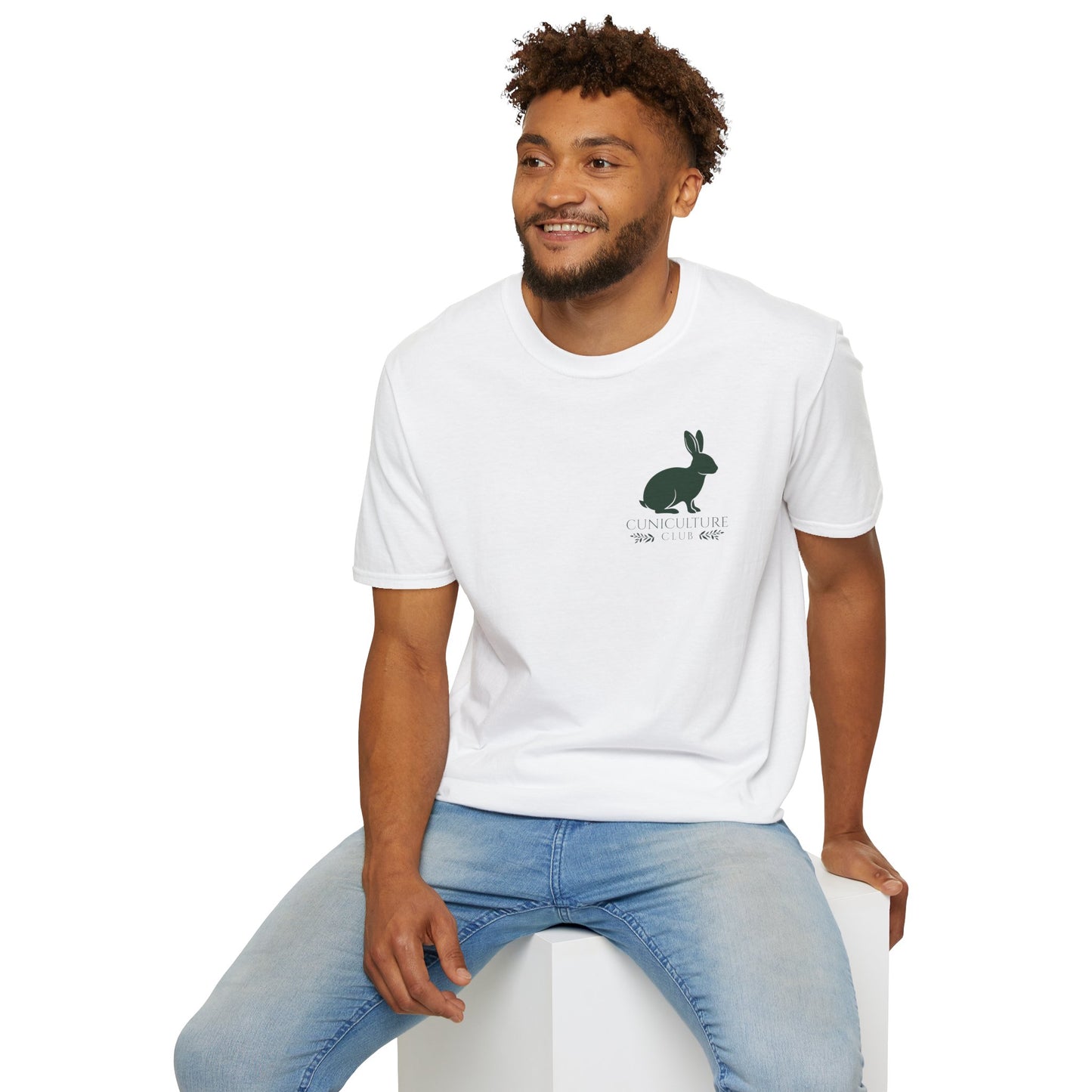 Cuniculture Club Classic Mini Logo Tee – CC Merch Collection Essential - Unisex Softstyle T-Shirt