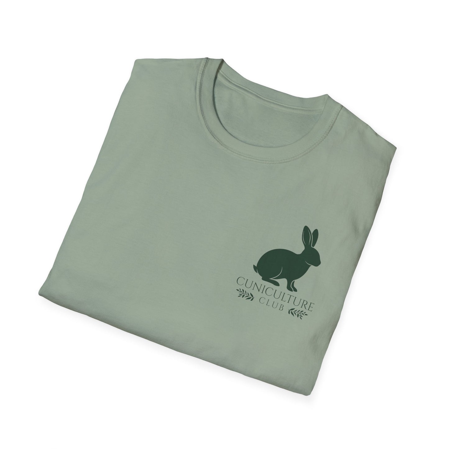 Cuniculture Club Classic Mini Logo Tee – CC Merch Collection Essential - Unisex Softstyle T-Shirt