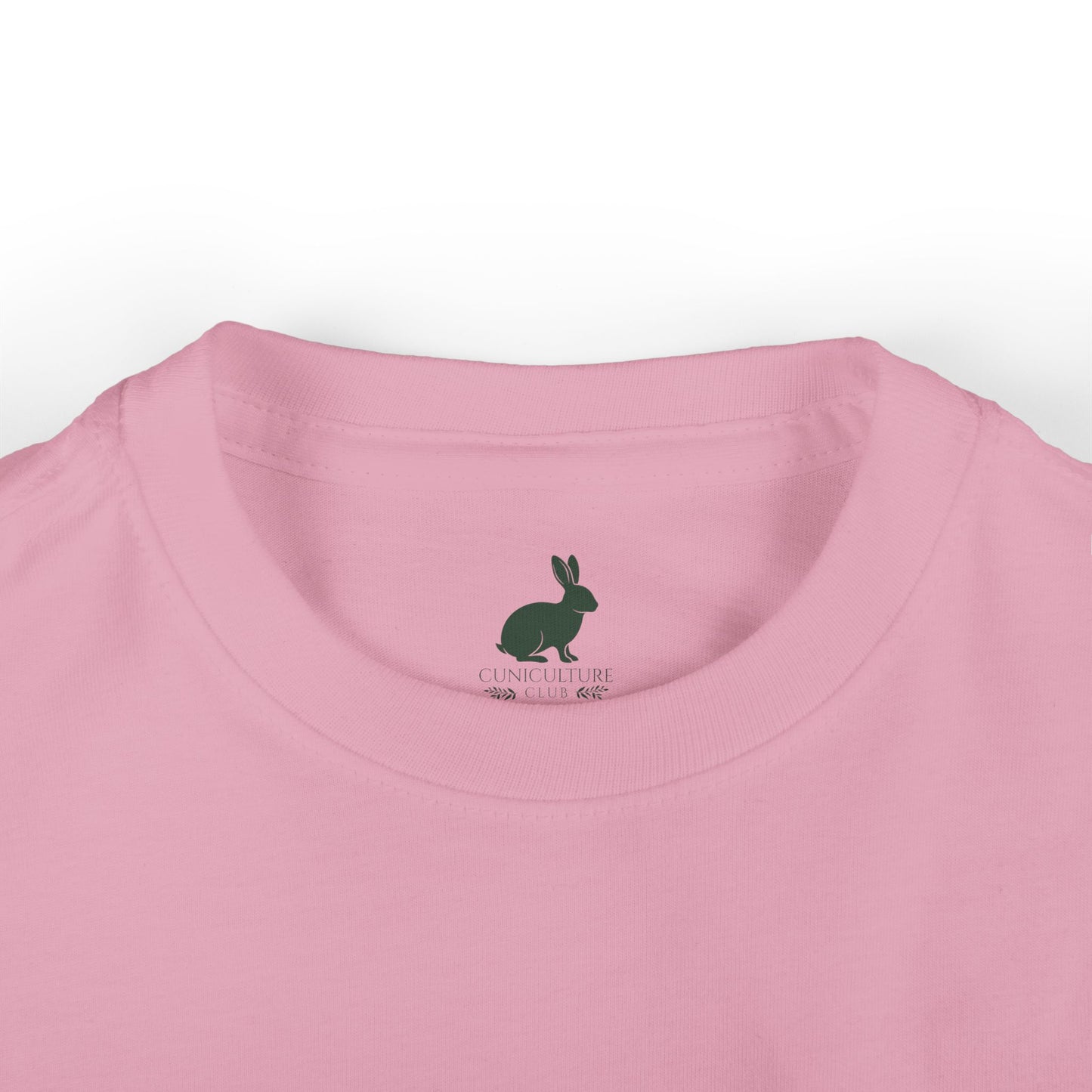 Hoppy Clover Club – Infant Fine Jersey Bunny Tee - Cute Rabbit Baby T-Shirt - Toddler Shirt