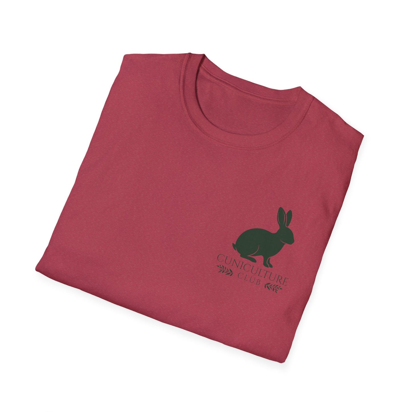 Cuniculture Club Classic Mini Logo Tee – CC Merch Collection Essential - Unisex Softstyle T-Shirt