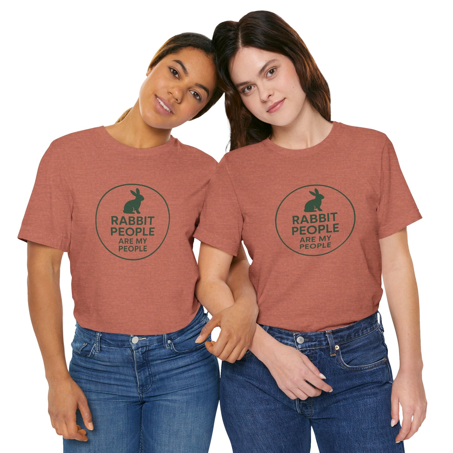 Rabbit People Are My People – Unisex Tee (Cuniculture Club Exclusive) - Rabbit Lovers T-Shirt