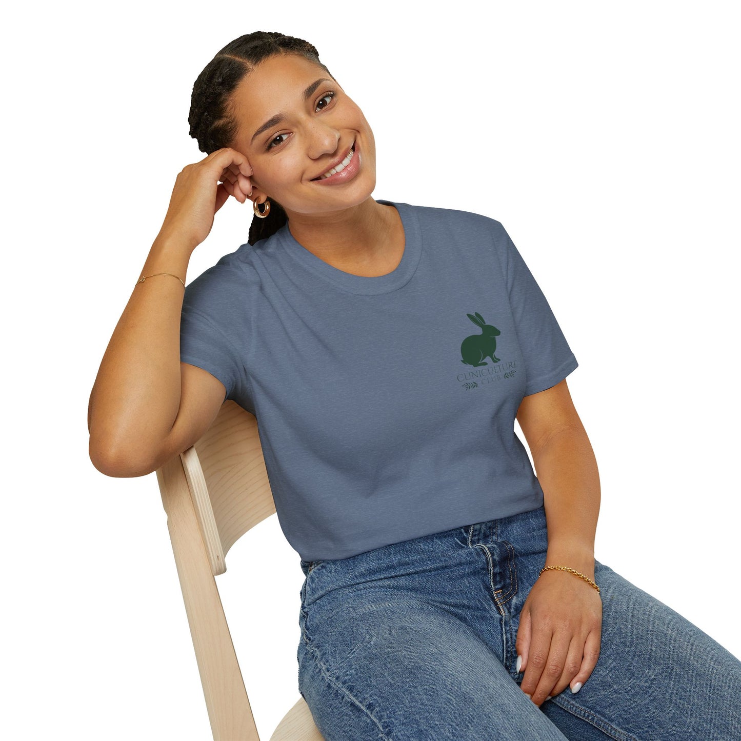 Cuniculture Club Classic Mini Logo Tee – CC Merch Collection Essential - Unisex Softstyle T-Shirt