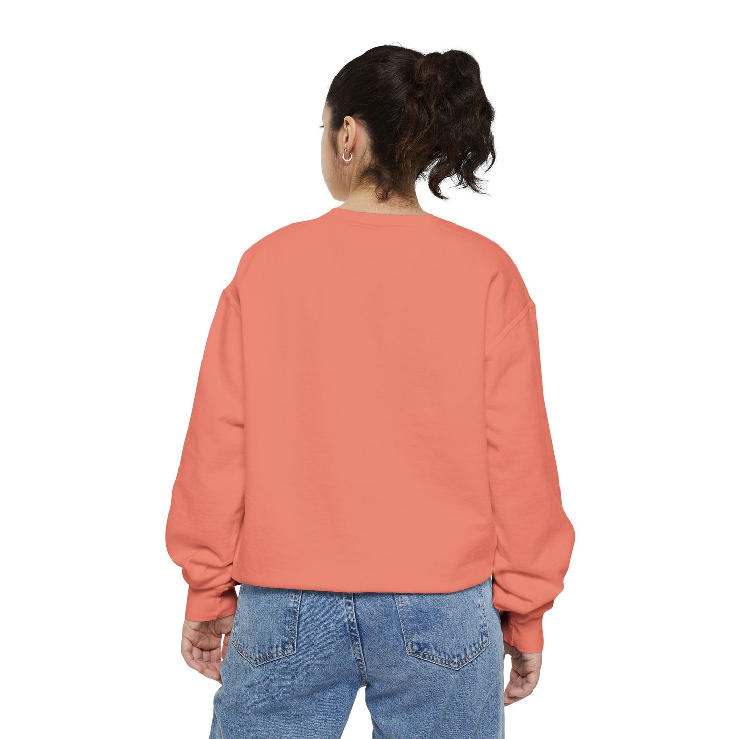 Girls Will Be Girls Rabbit Witch Circle – Garment-Dyed Bunny Sweatshirt | Halloween & Fall Collection