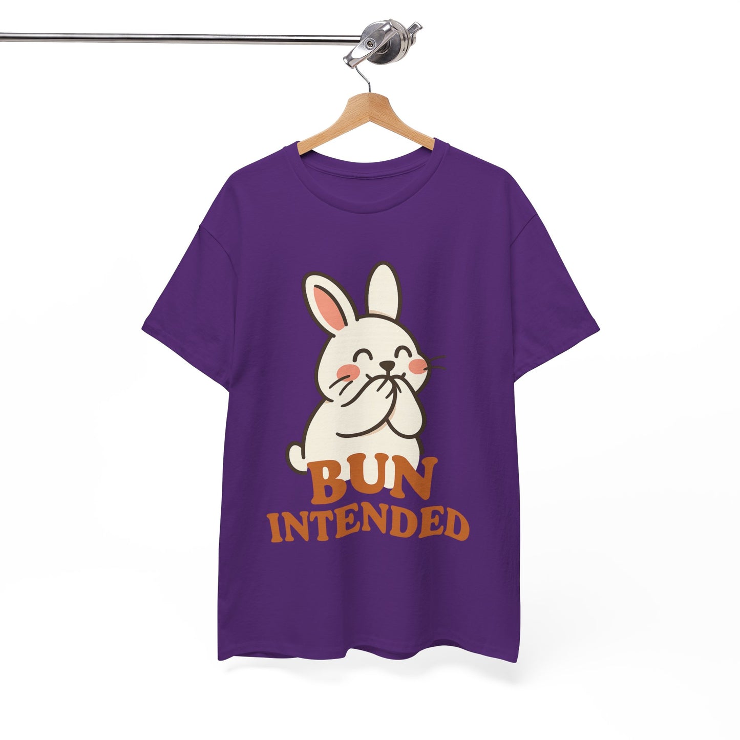 Cute Bunny Graphic Tee - Unisex Heavy Cotton Tee, Animal Lover Shirt, Easter Gift, Funny T-Shirt, Spring Fashion