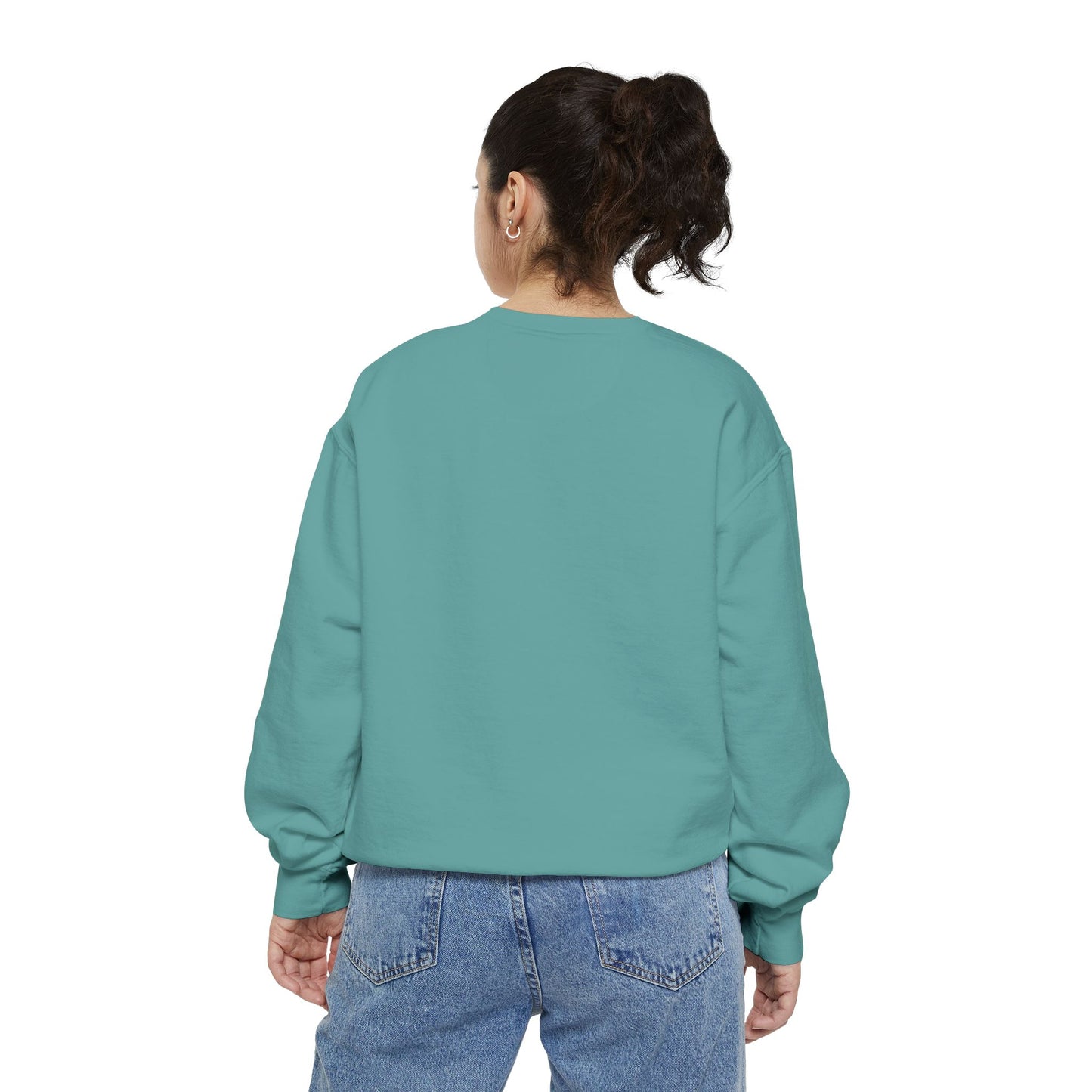 Girls Will Be Girls Rabbit Witch Circle – Garment-Dyed Bunny Sweatshirt | Halloween & Fall Collection
