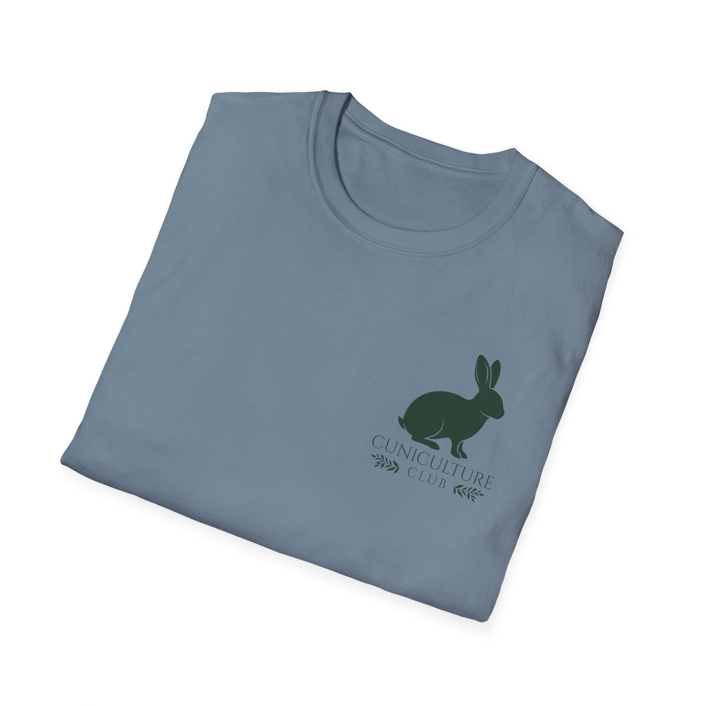 Cuniculture Club Classic Mini Logo Tee – CC Merch Collection Essential - Unisex Softstyle T-Shirt