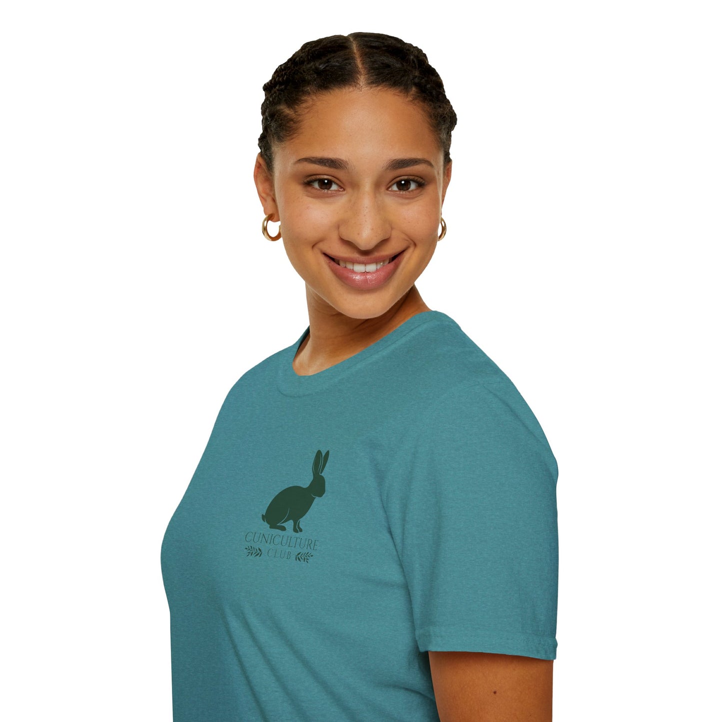Cuniculture Club Classic Mini Logo Tee – CC Merch Collection Essential - Unisex Softstyle T-Shirt