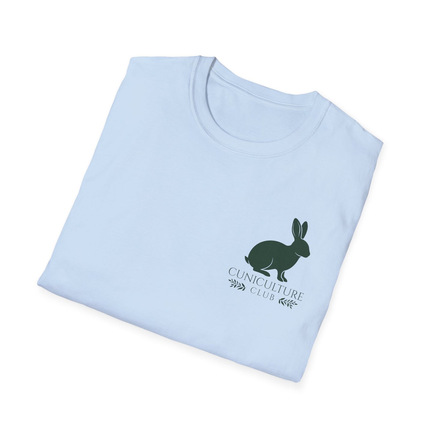 Cuniculture Club Classic Mini Logo Tee – CC Merch Collection Essential - Unisex Softstyle T-Shirt