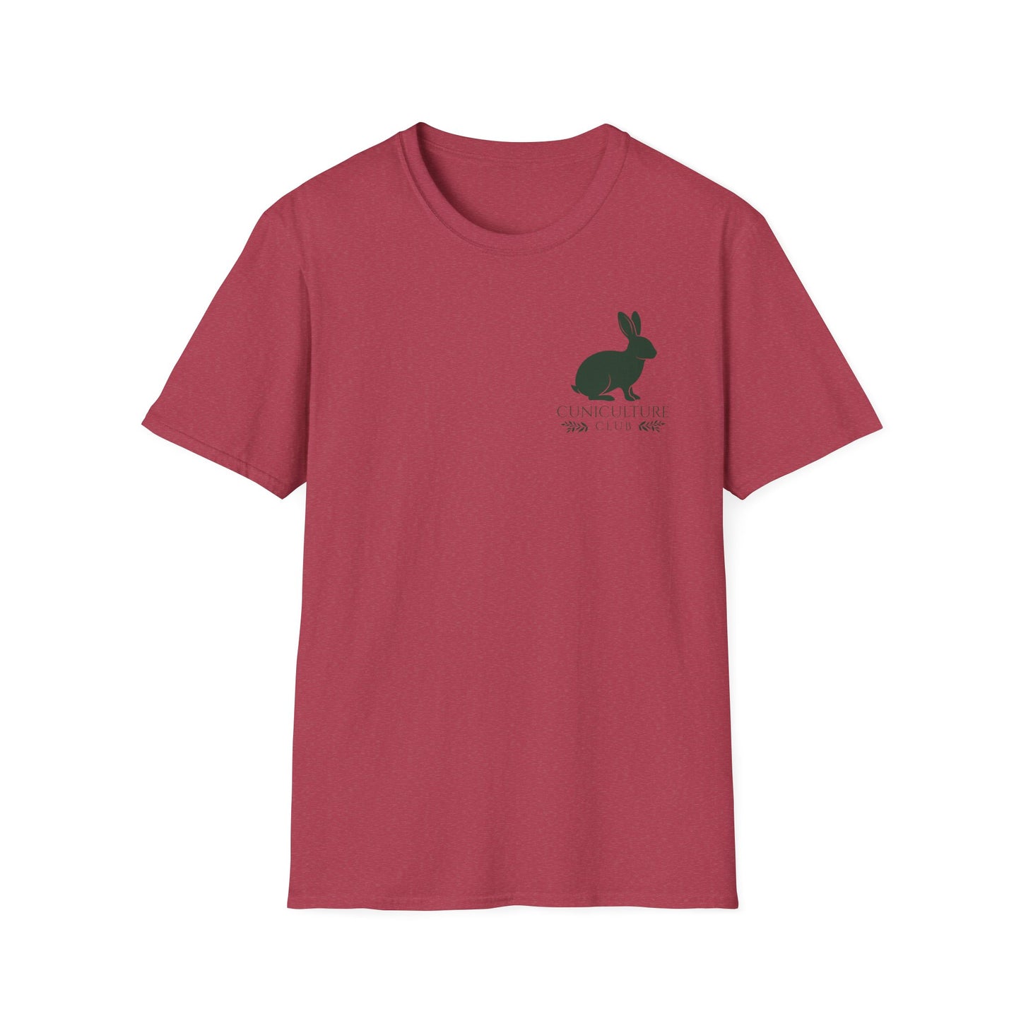 Cuniculture Club Classic Mini Logo Tee – CC Merch Collection Essential - Unisex Softstyle T-Shirt