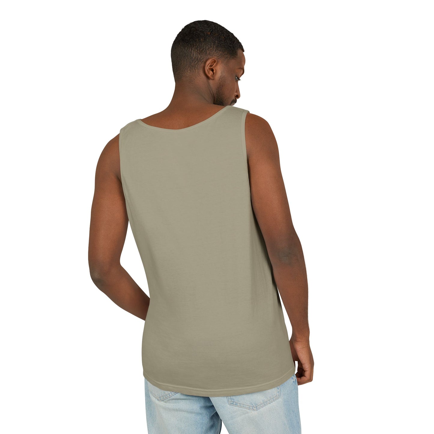 Sun's Out, Bun’s Out Tank Top – Funny Bunny Bums Summer Tee - Unisex Garment-Dyed | Beach Vibes - Vacation Apparel