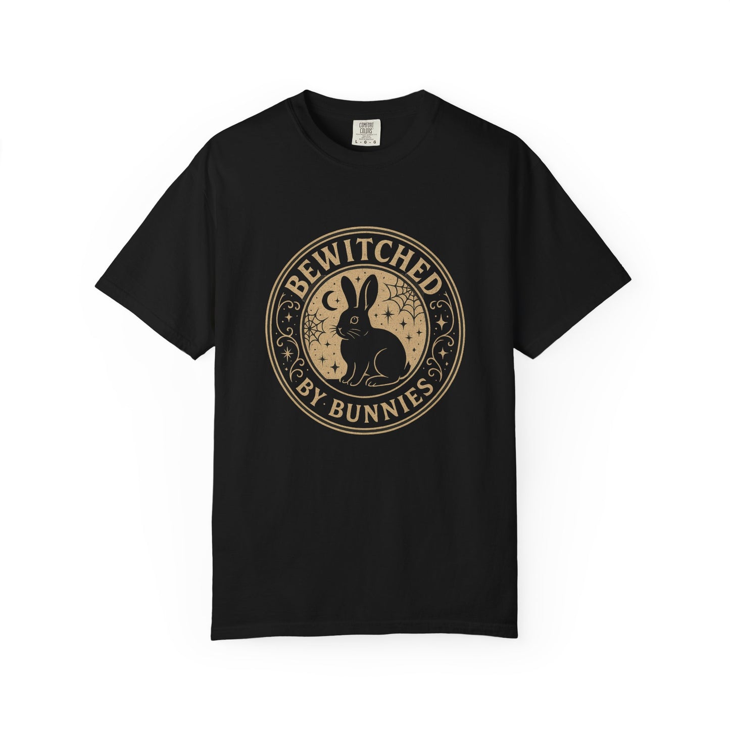 Bewitched by Bunnies Unisex T-shirt | Rabbit Enthusiast Tee - Halloween & Fall Collection
