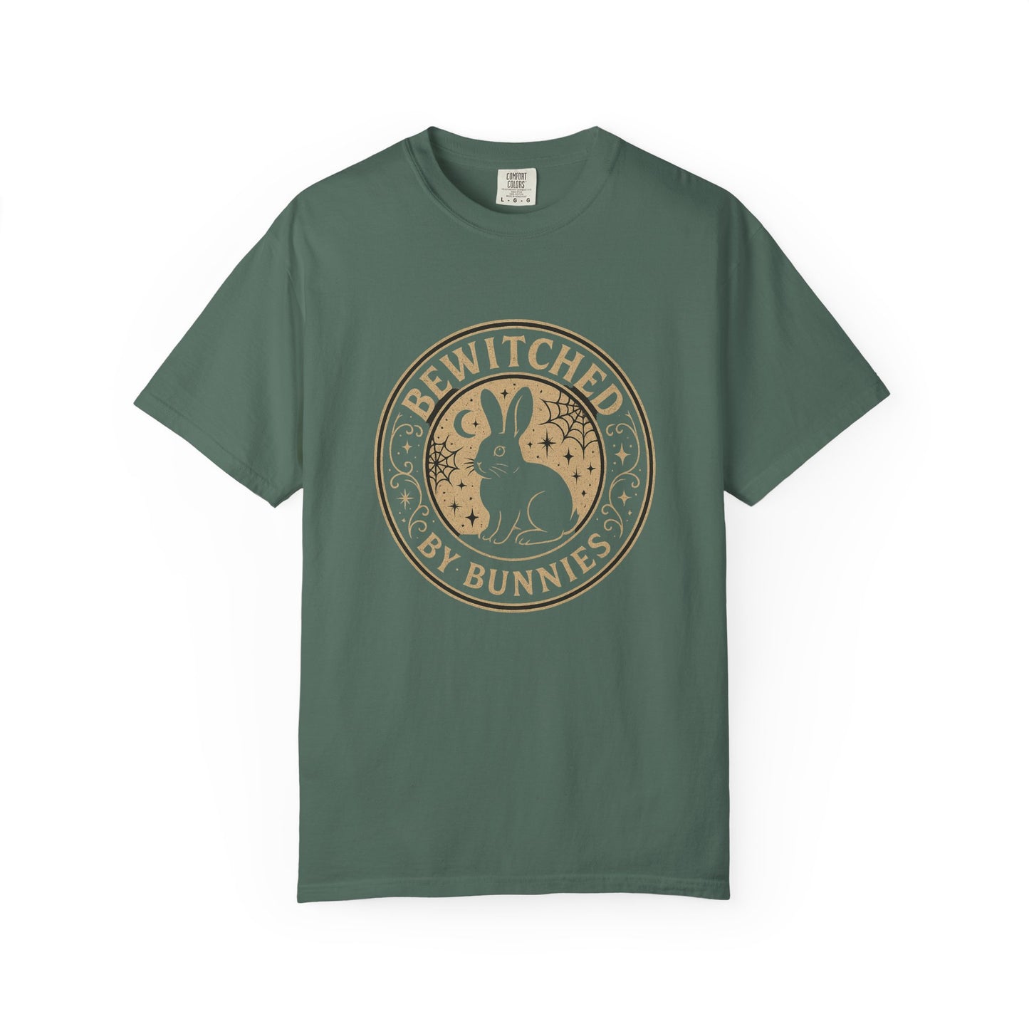Bewitched by Bunnies Unisex T-shirt | Rabbit Enthusiast Tee - Halloween & Fall Collection