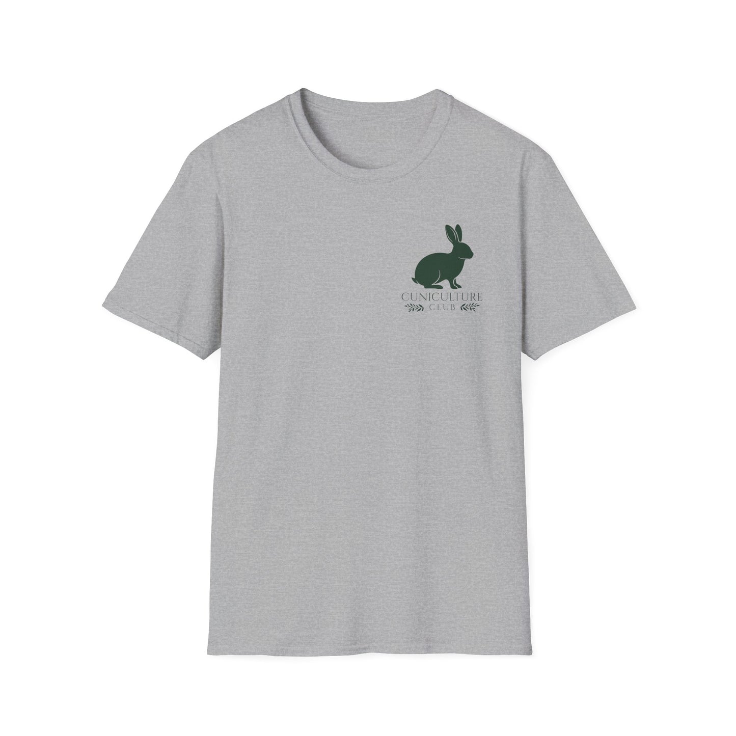 Cuniculture Club Classic Mini Logo Tee – CC Merch Collection Essential - Unisex Softstyle T-Shirt