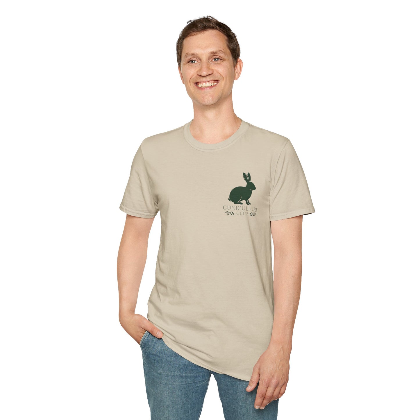 Cuniculture Club Classic Mini Logo Tee – CC Merch Collection Essential - Unisex Softstyle T-Shirt