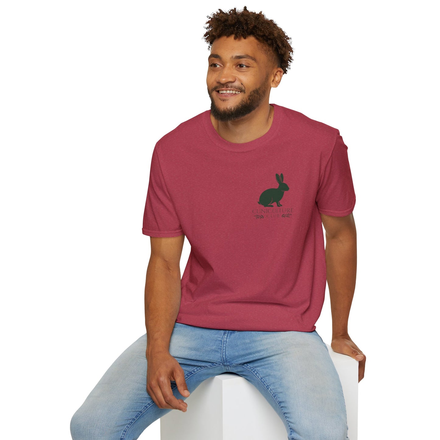 Cuniculture Club Classic Mini Logo Tee – CC Merch Collection Essential - Unisex Softstyle T-Shirt