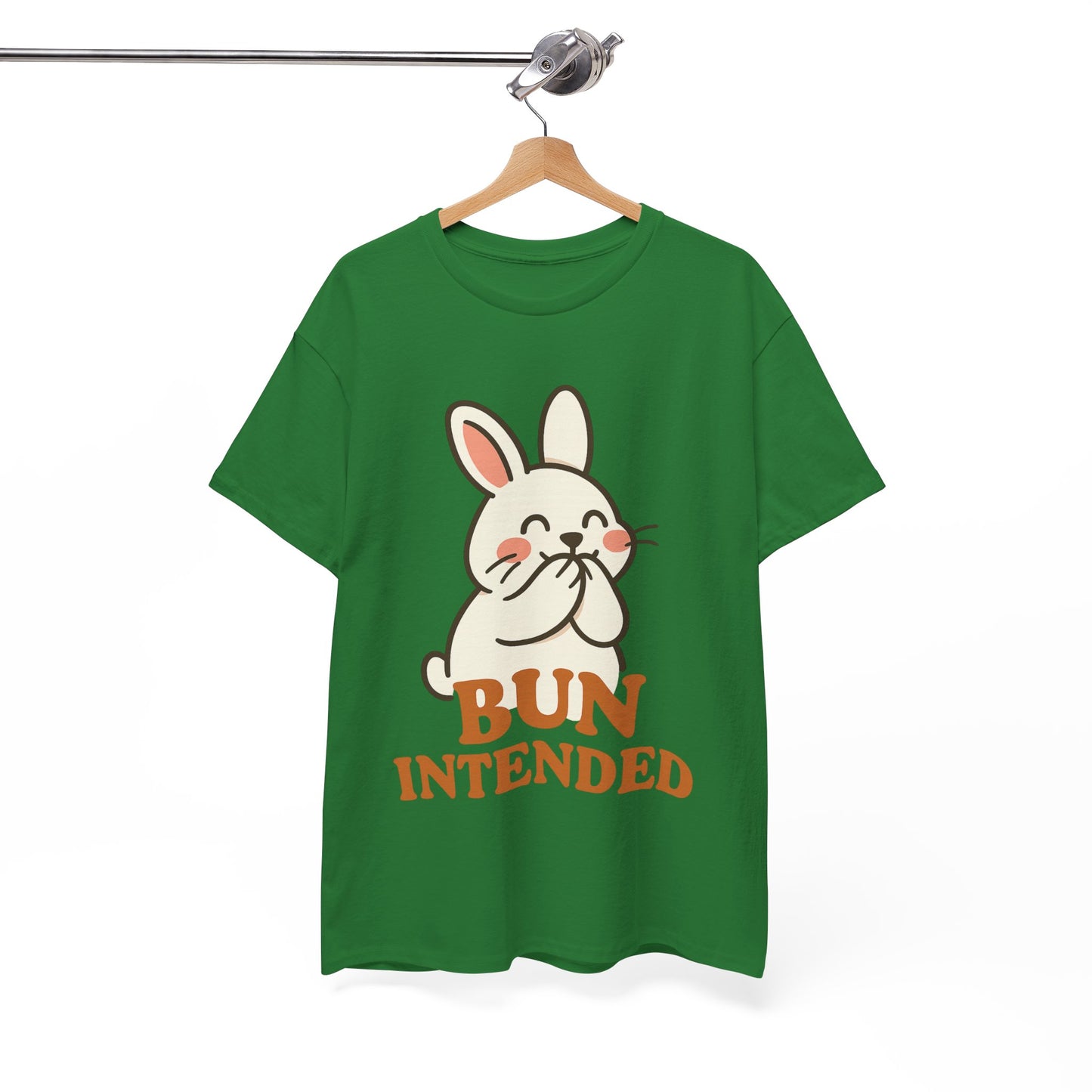 Cute Bunny Graphic Tee - Unisex Heavy Cotton Tee, Animal Lover Shirt, Easter Gift, Funny T-Shirt, Spring Fashion