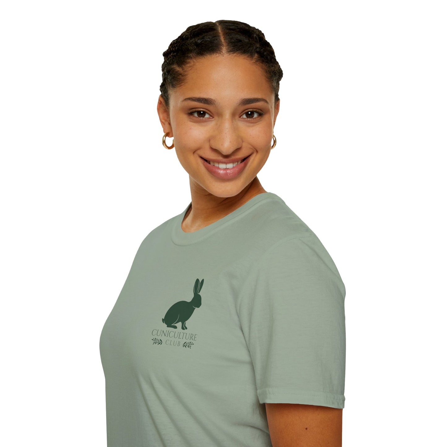 Cuniculture Club Classic Mini Logo Tee – CC Merch Collection Essential - Unisex Softstyle T-Shirt