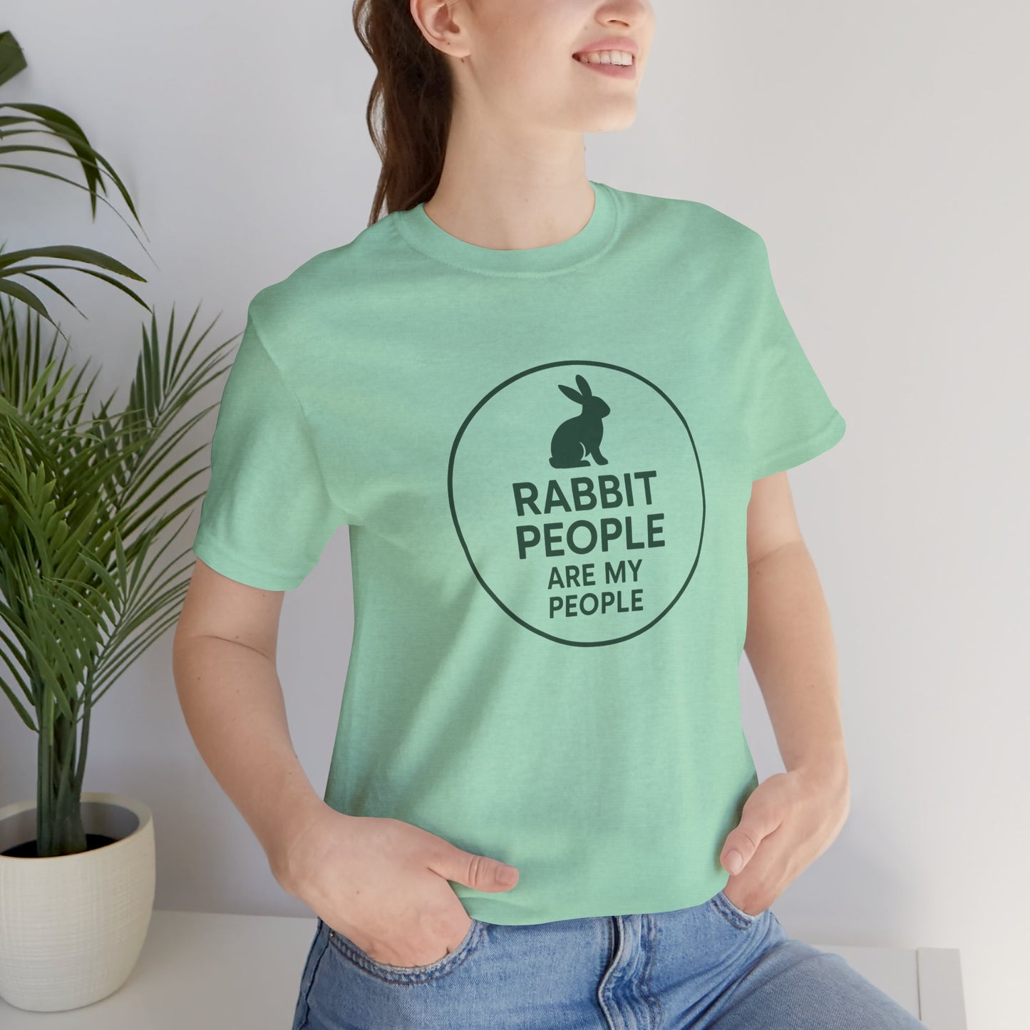 Rabbit People Are My People – Unisex Tee (Cuniculture Club Exclusive) - Rabbit Lovers T-Shirt