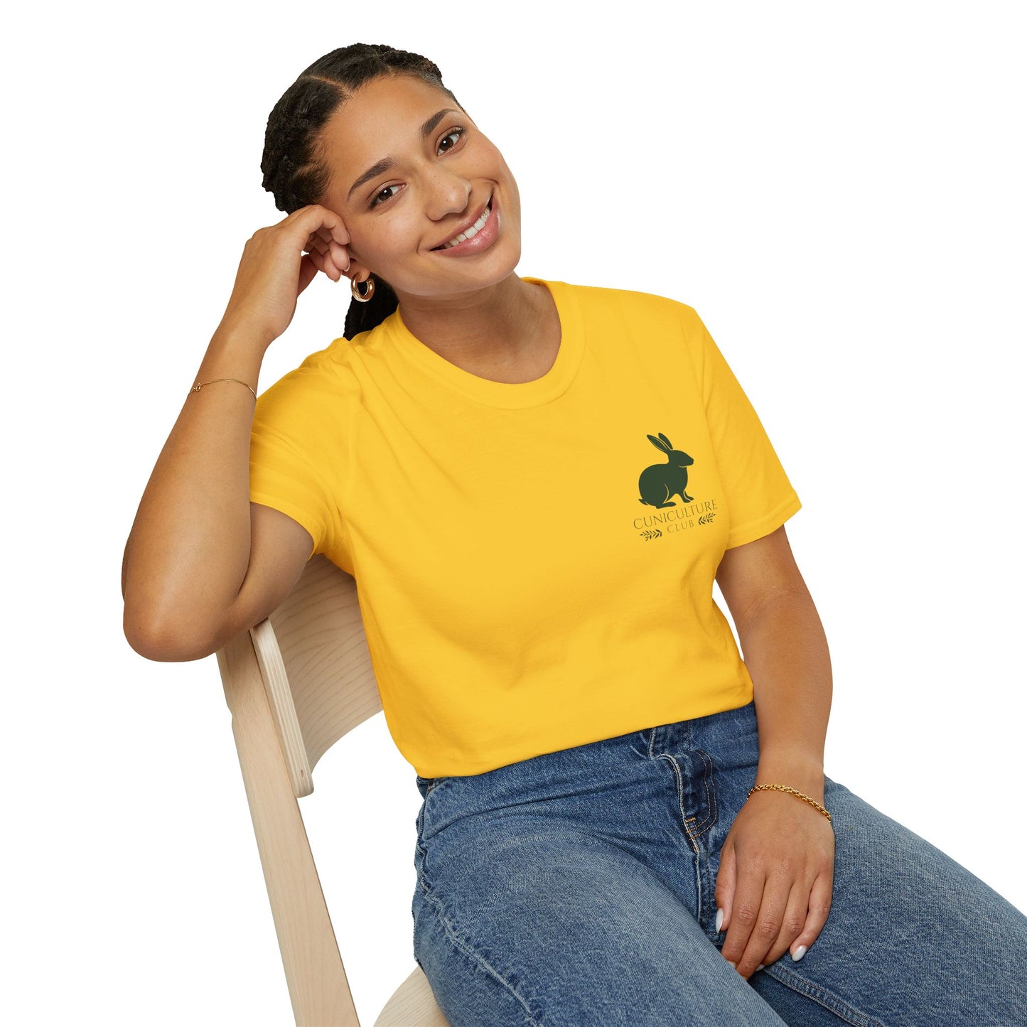 Cuniculture Club Classic Mini Logo Tee – CC Merch Collection Essential - Unisex Softstyle T-Shirt