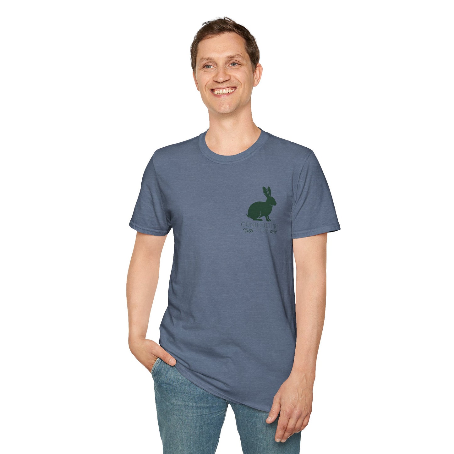 Cuniculture Club Classic Mini Logo Tee – CC Merch Collection Essential - Unisex Softstyle T-Shirt