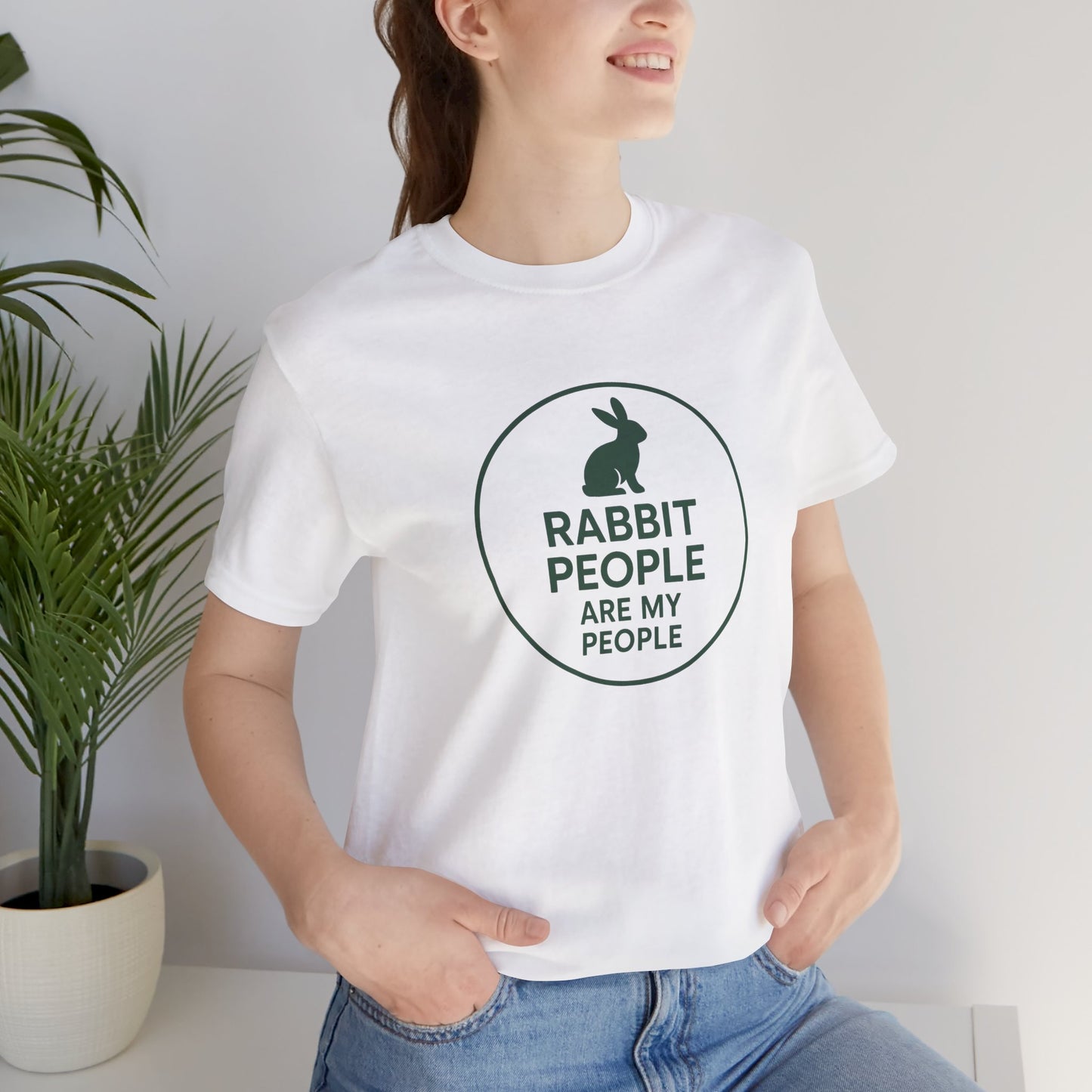 Rabbit People Are My People – Unisex Tee (Cuniculture Club Exclusive) - Rabbit Lovers T-Shirt