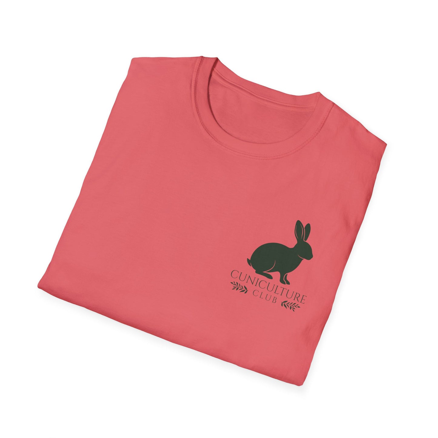 Cuniculture Club Classic Mini Logo Tee – CC Merch Collection Essential - Unisex Softstyle T-Shirt